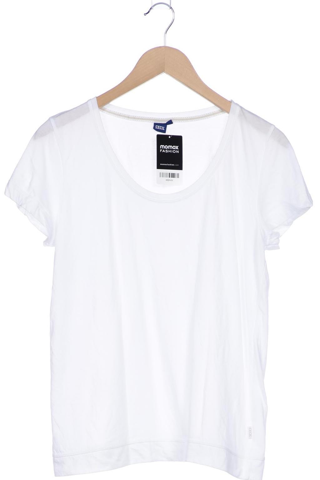 

Cecil Damen T-Shirt, weiß, Gr. 42