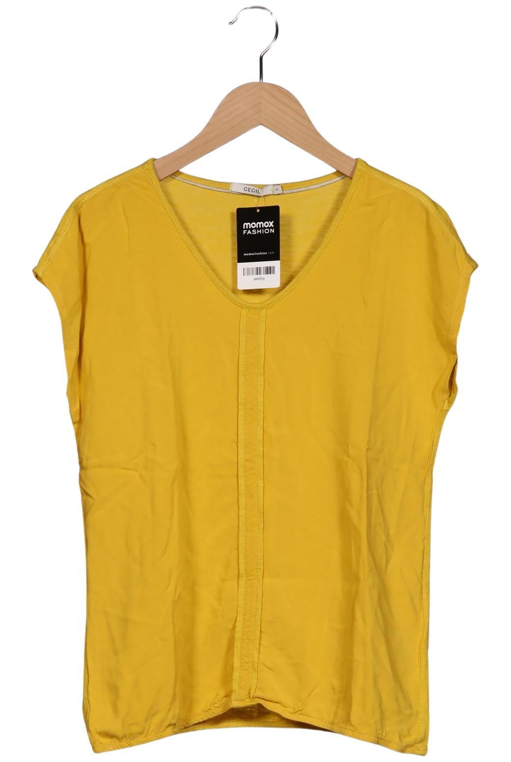 

Cecil Damen T-Shirt, gelb, Gr. 36