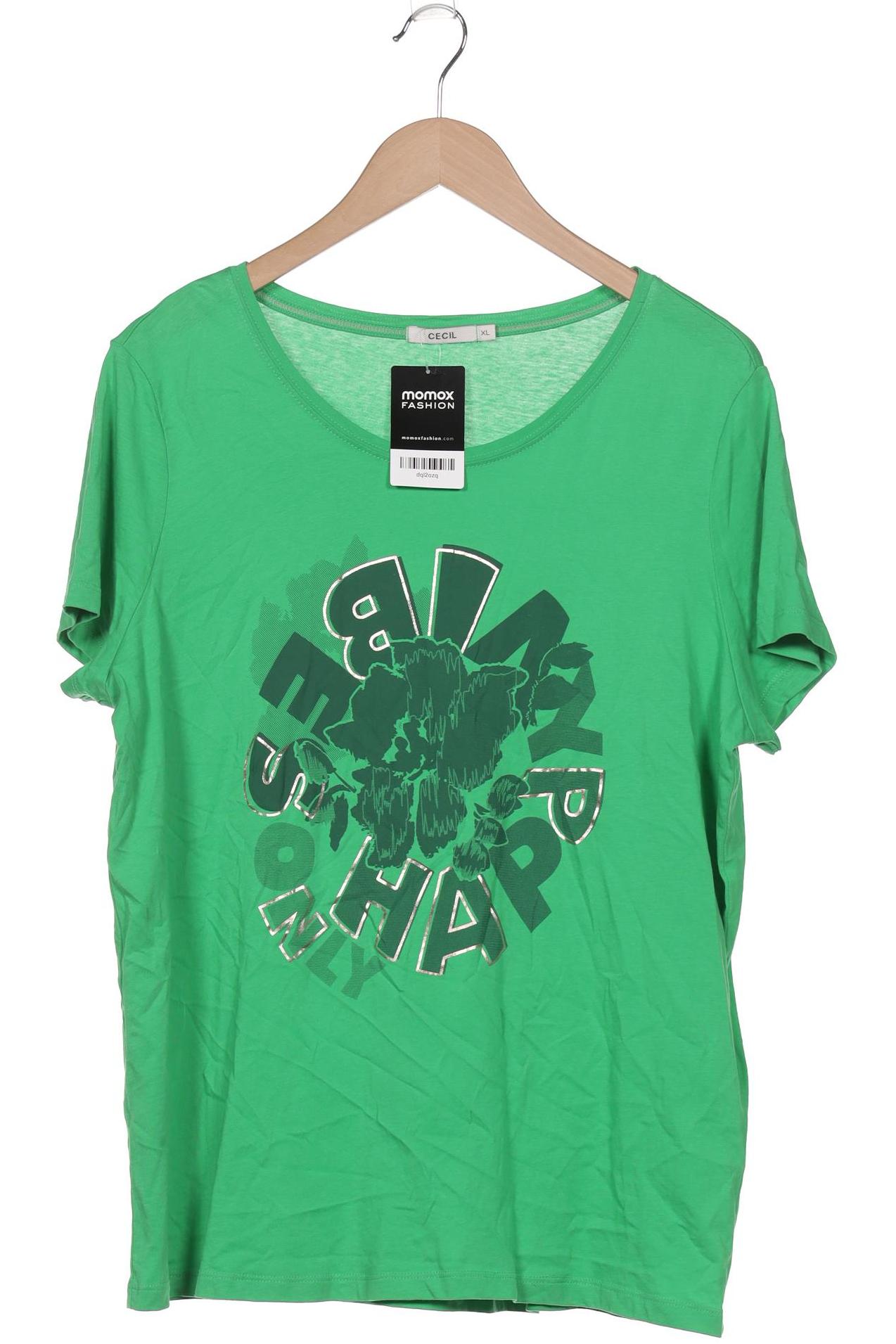 

Cecil Damen T-Shirt, grün, Gr. 44