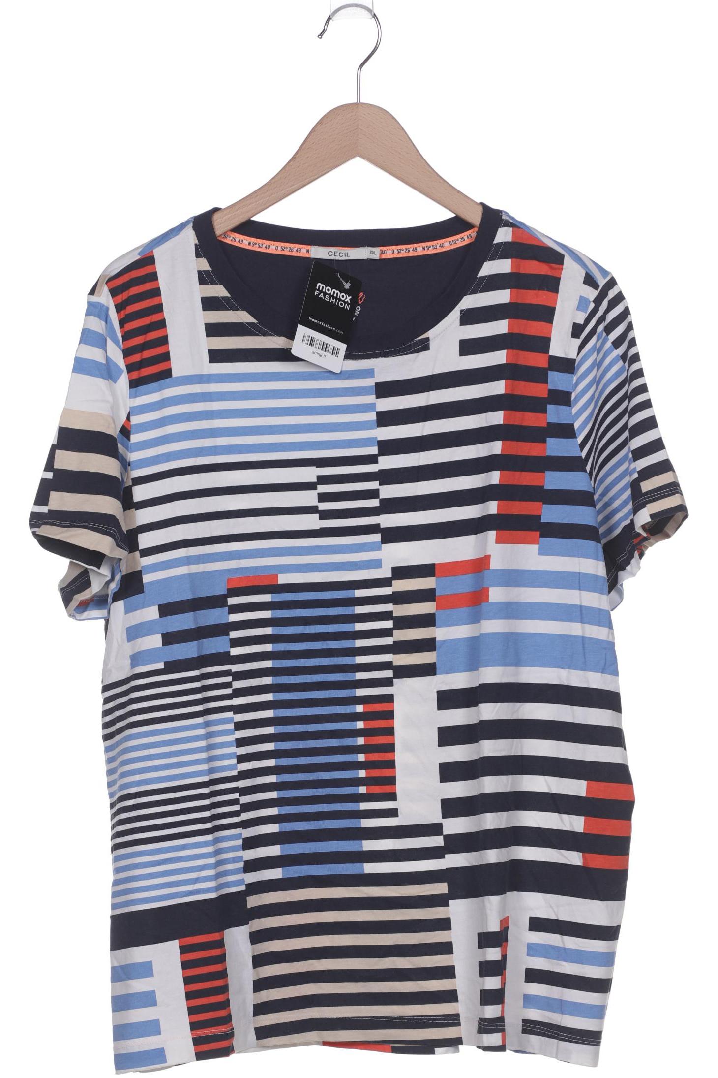

Cecil Damen T-Shirt, marineblau, Gr. 46