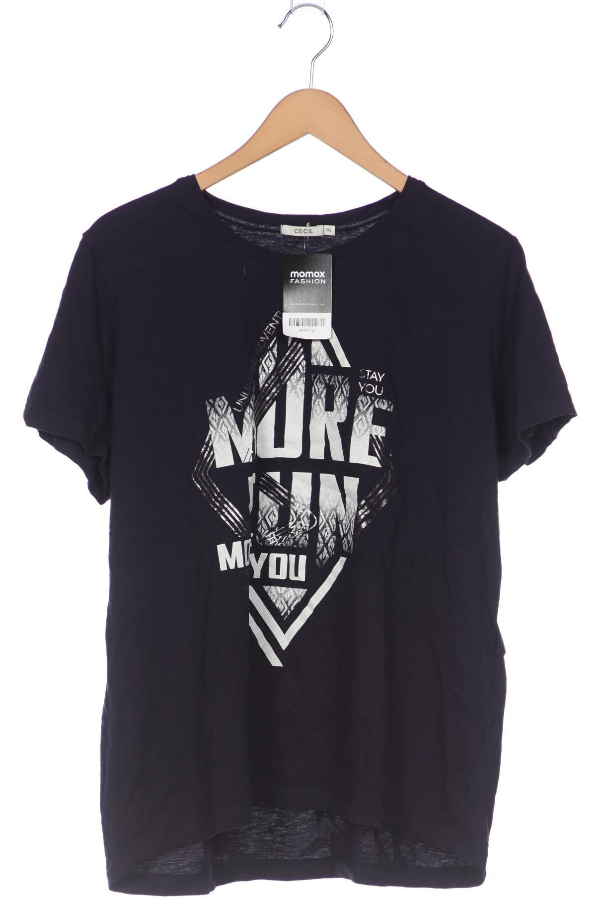 

Cecil Damen T-Shirt, marineblau, Gr. 46