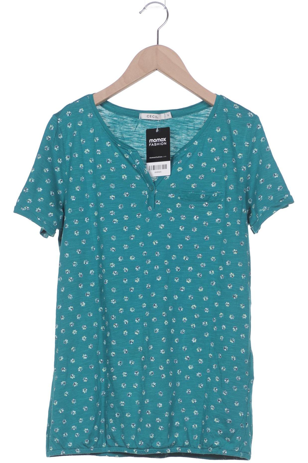 

Cecil Damen T-Shirt, türkis, Gr. 36