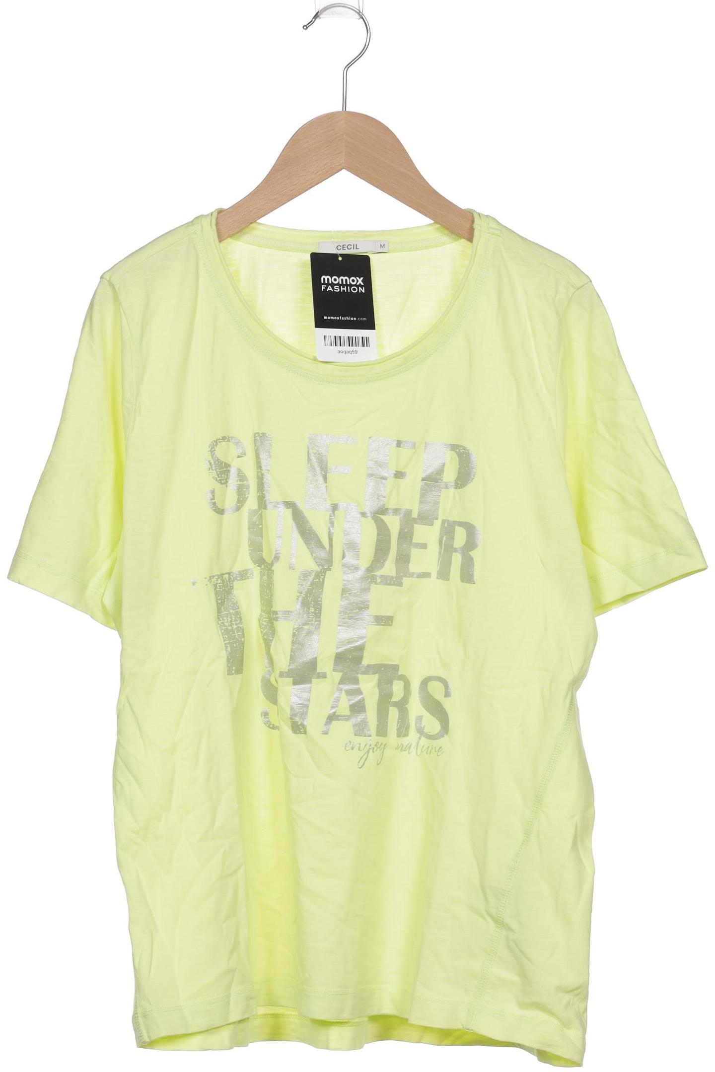 

Cecil Damen T-Shirt, gelb, Gr. 38