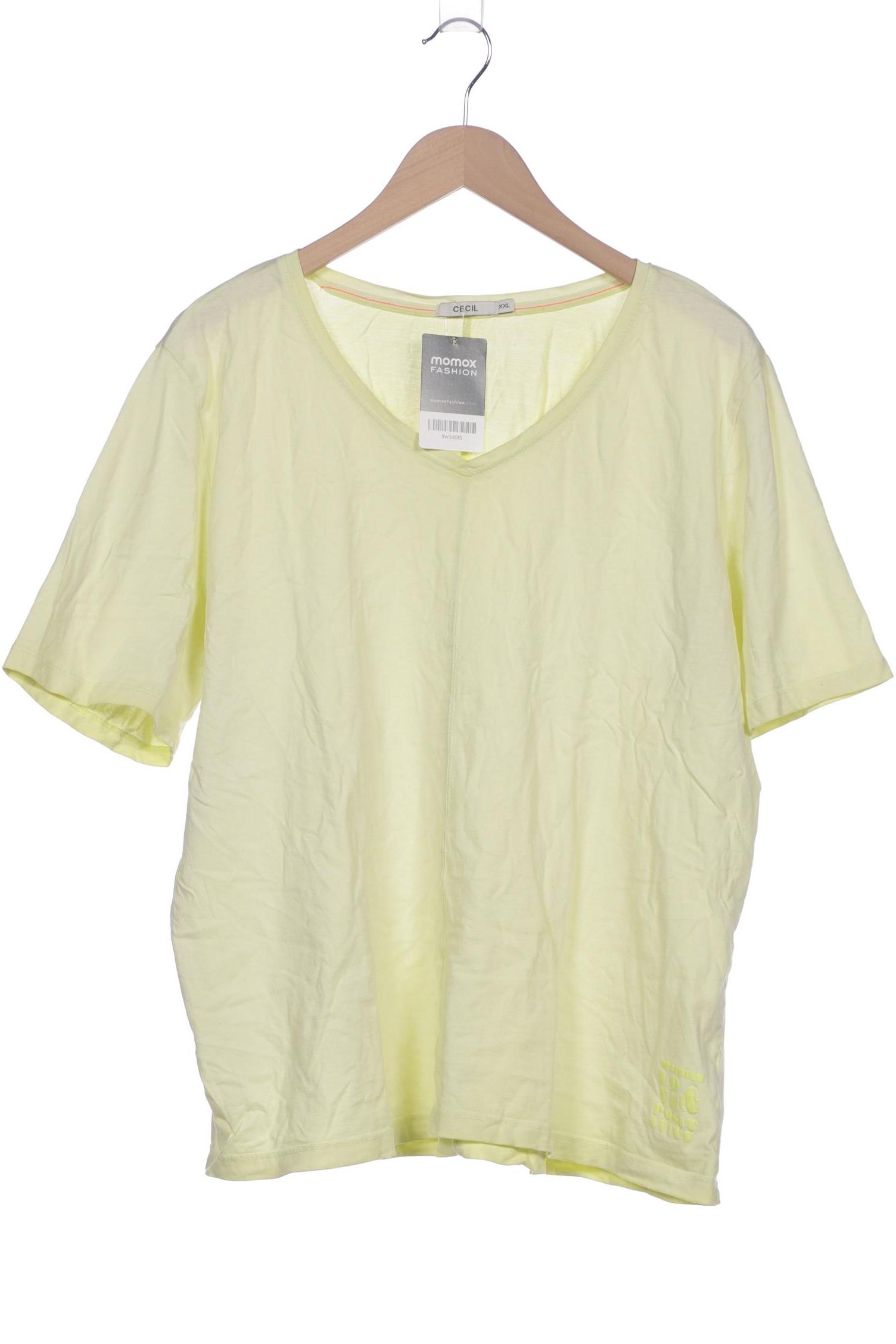 

Cecil Damen T-Shirt, gelb, Gr. 46