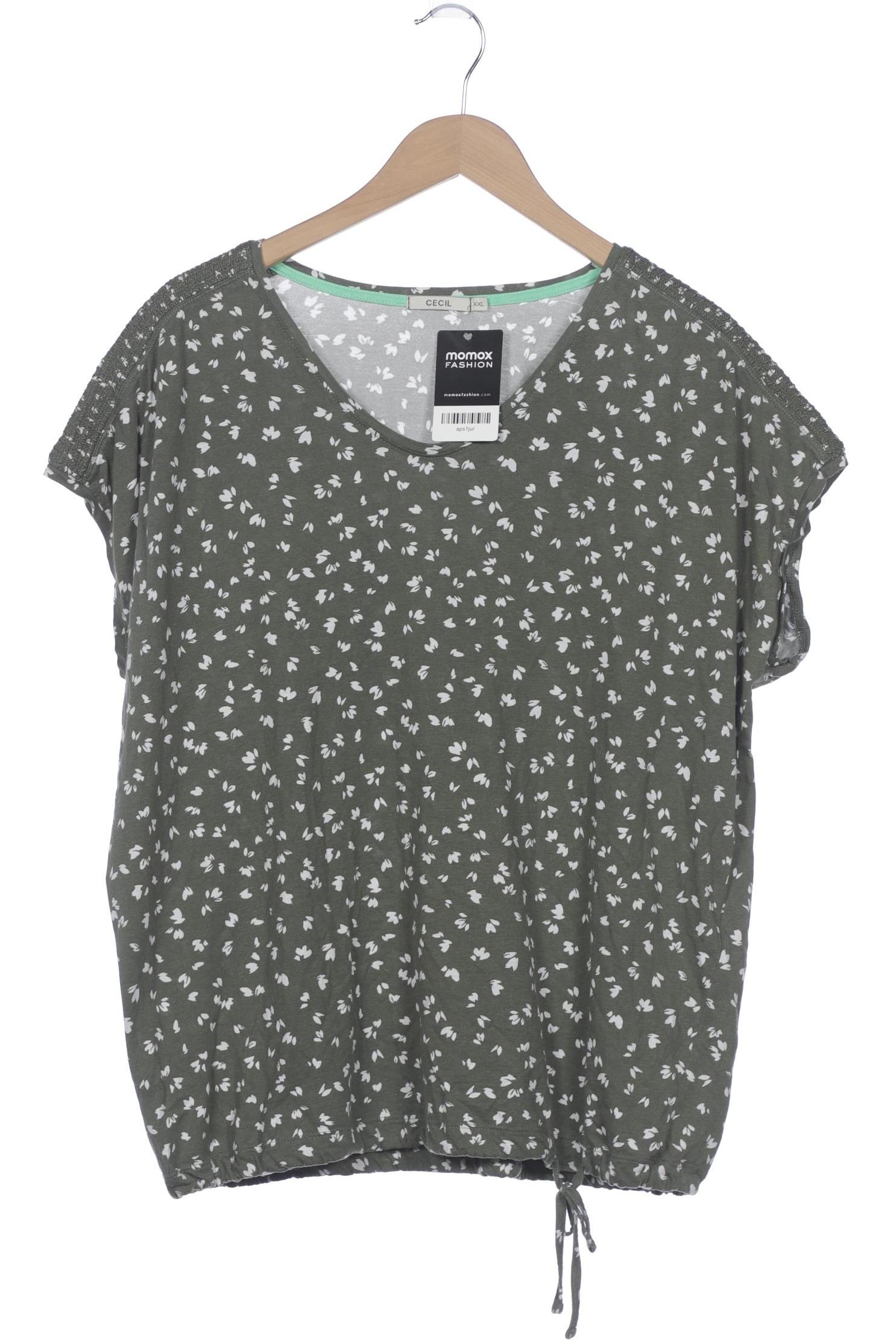 

Cecil Damen T-Shirt, grün, Gr. 46