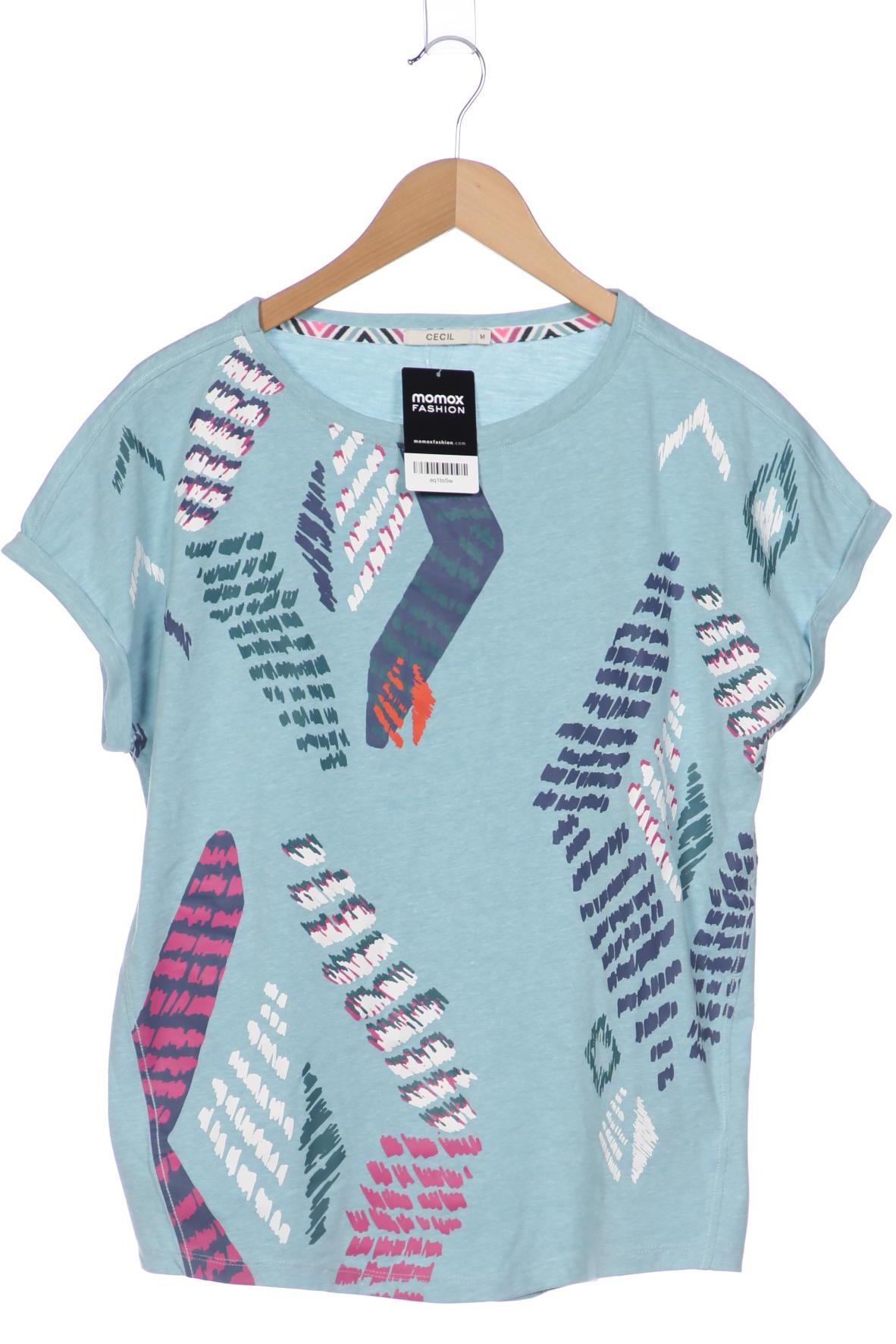 

Cecil Damen T-Shirt, blau, Gr. 38