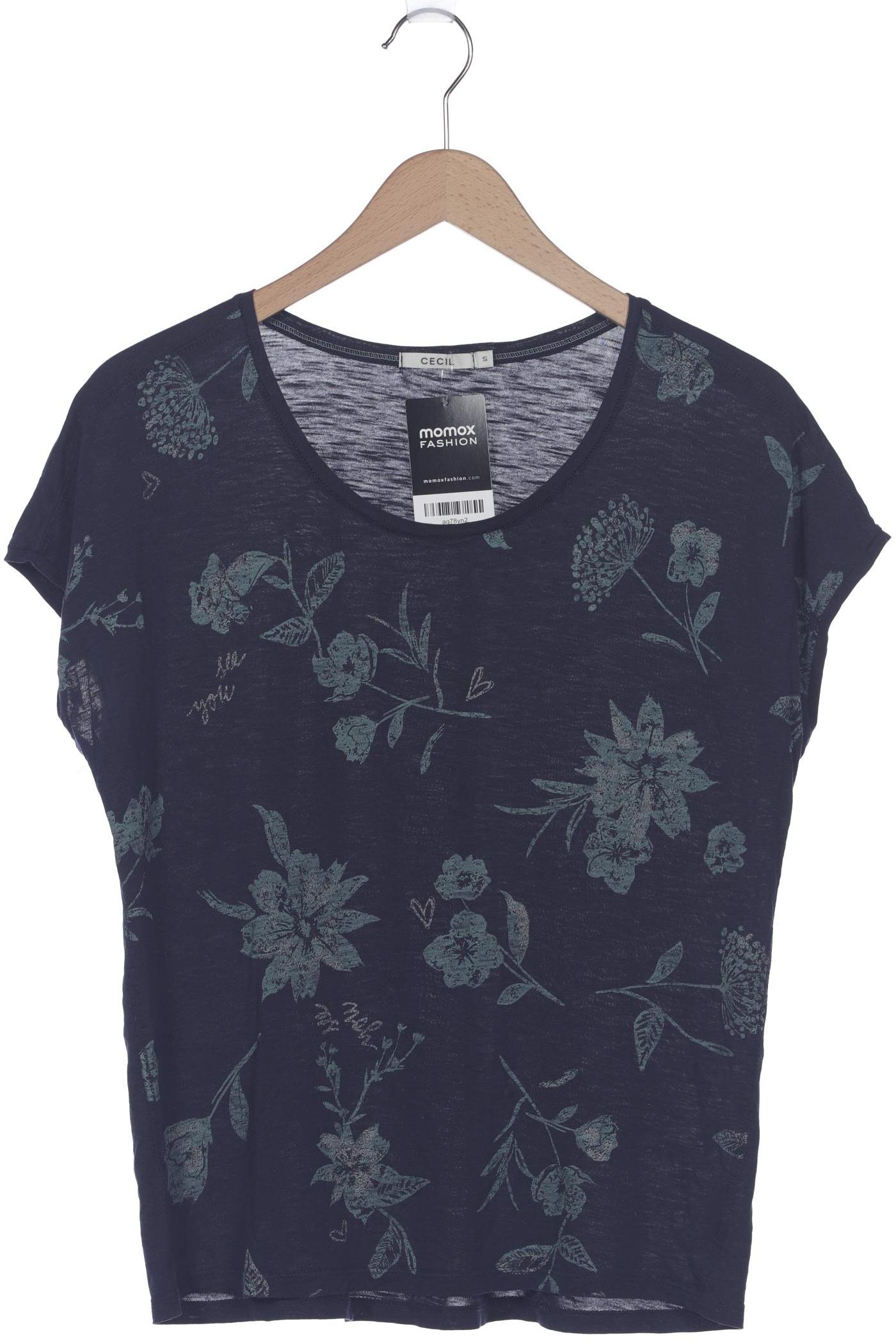 

CECIL Damen T-Shirt, marineblau