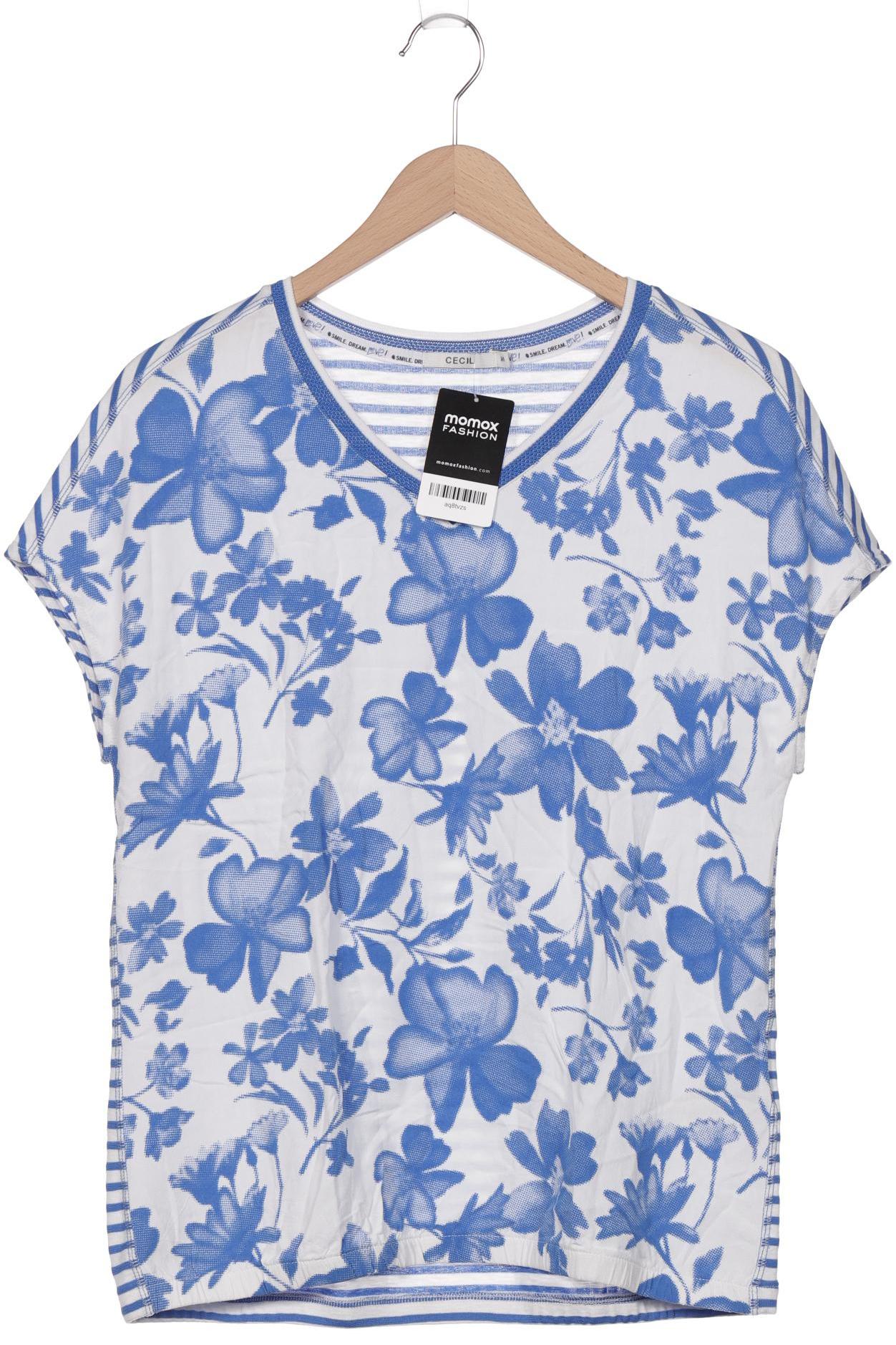 

CECIL Damen T-Shirt, blau