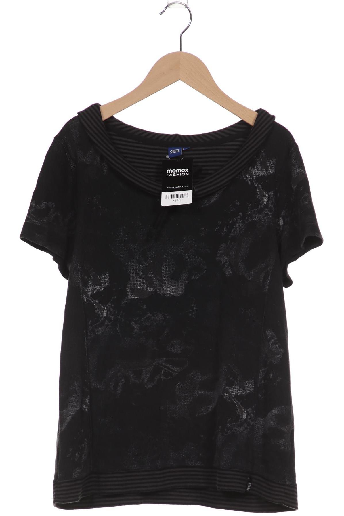 

CECIL Damen T-Shirt, schwarz