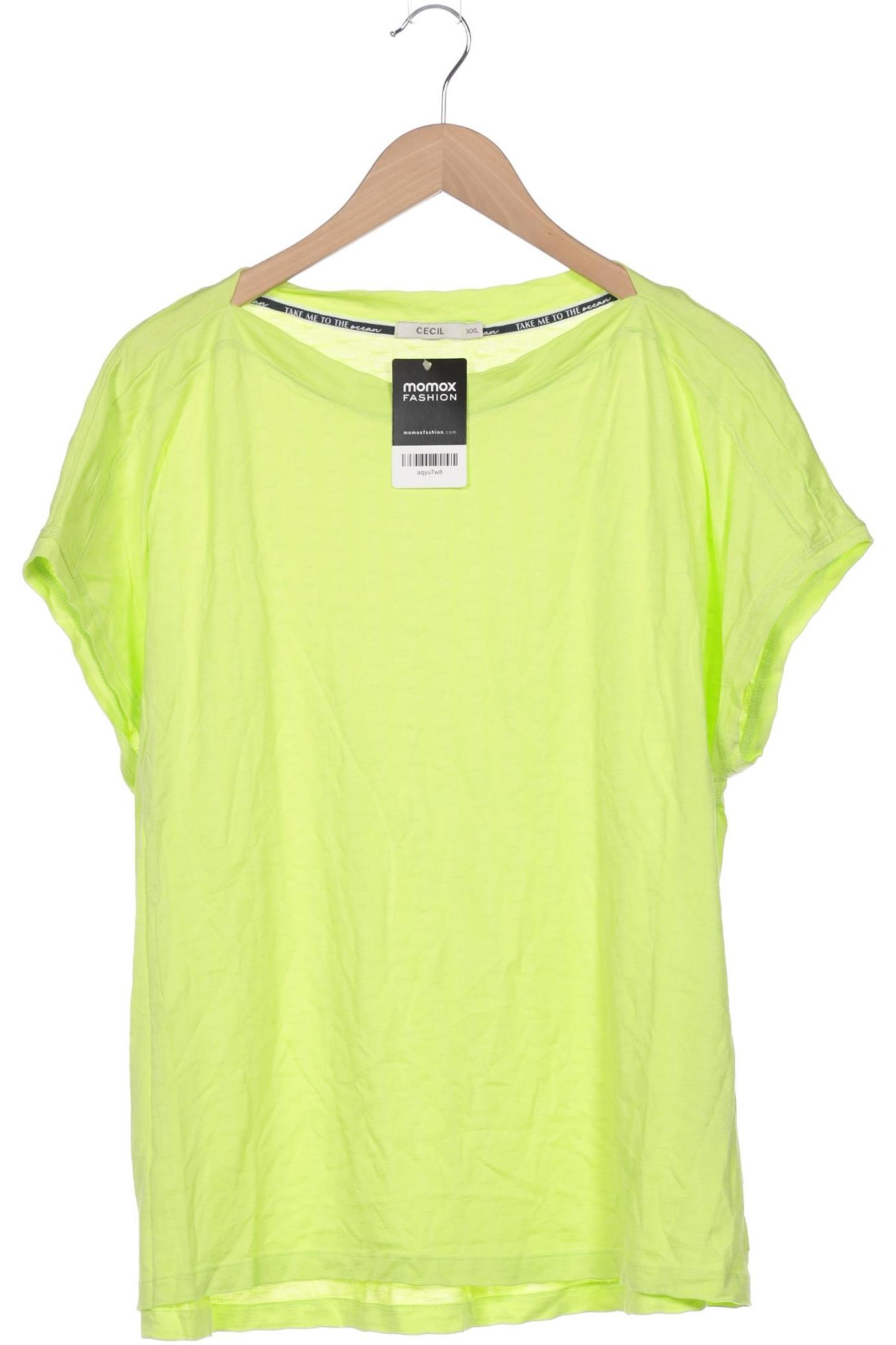 

Cecil Damen T-Shirt, hellgrün, Gr. 46