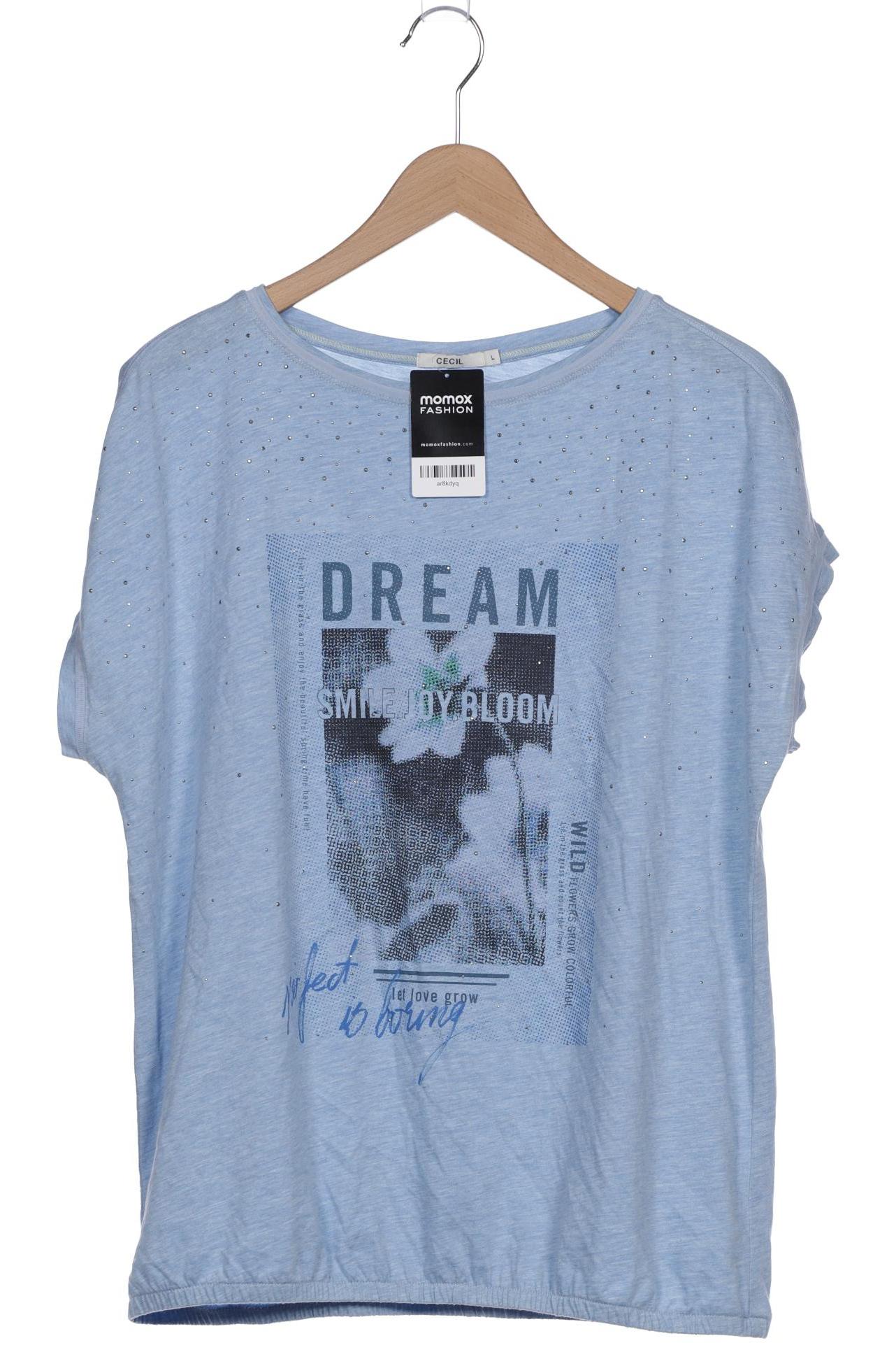 

CECIL Damen T-Shirt, blau