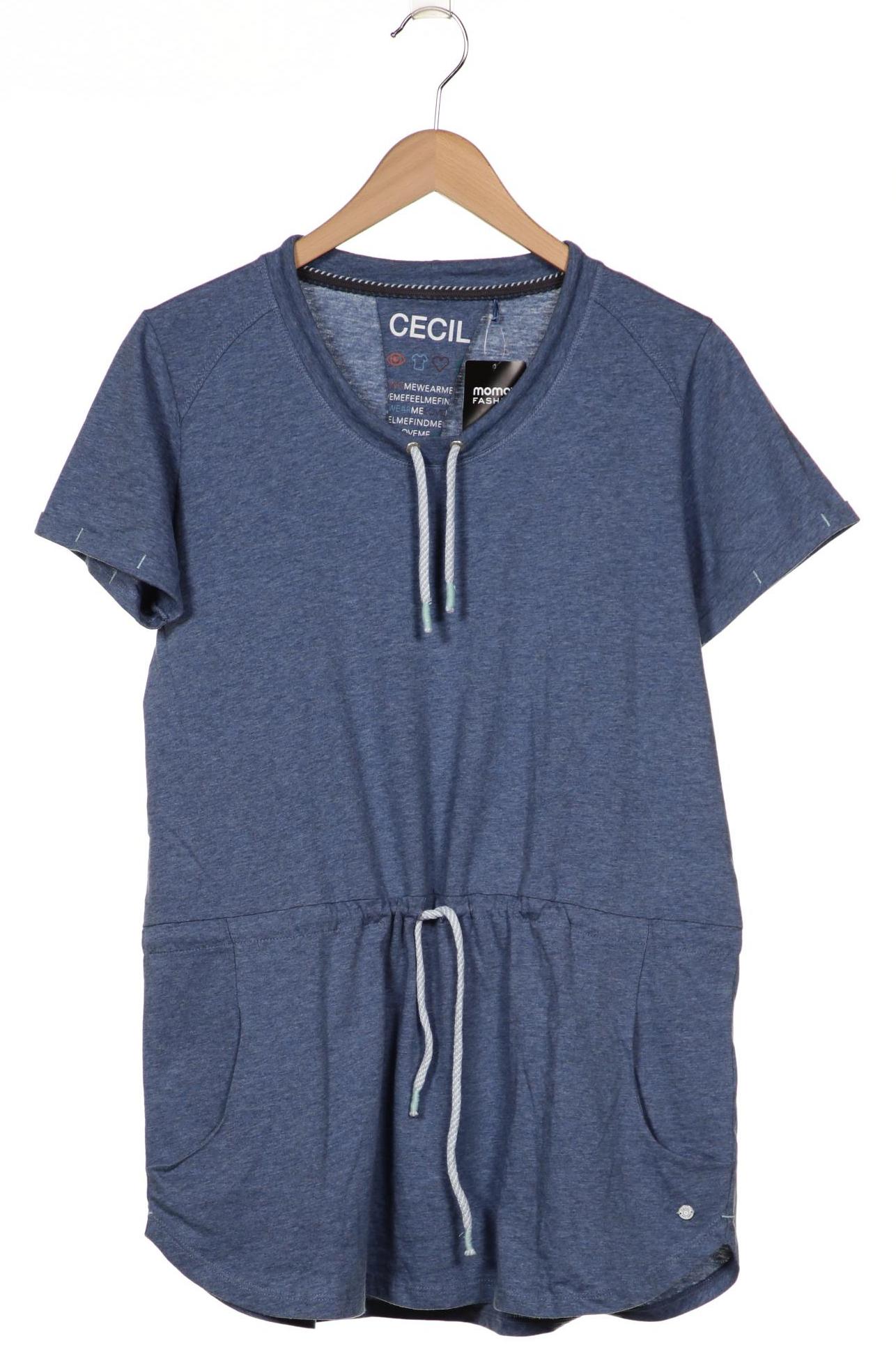 

Cecil Damen T-Shirt, blau, Gr. 38