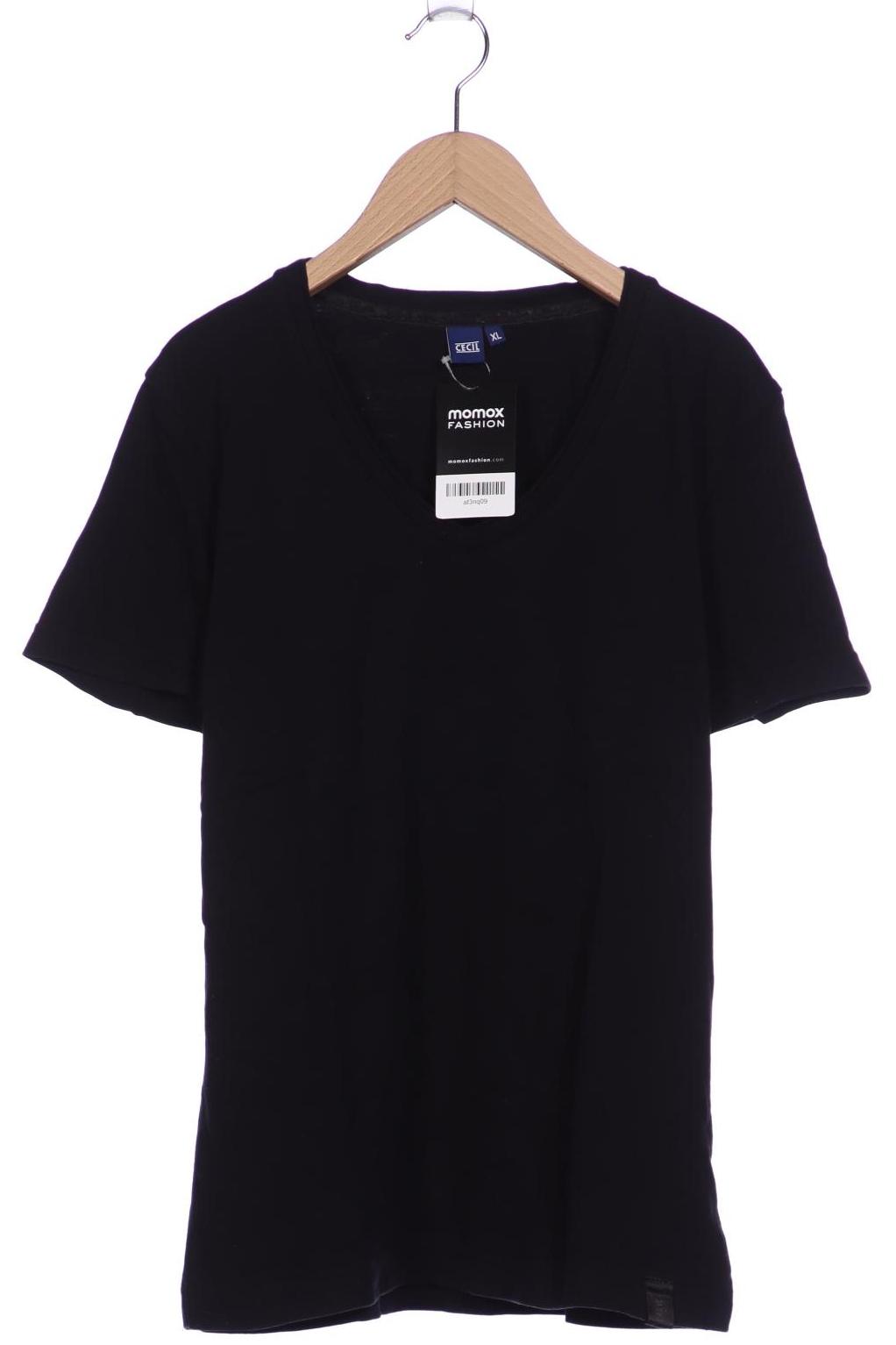 

Cecil Damen T-Shirt, schwarz, Gr. 44