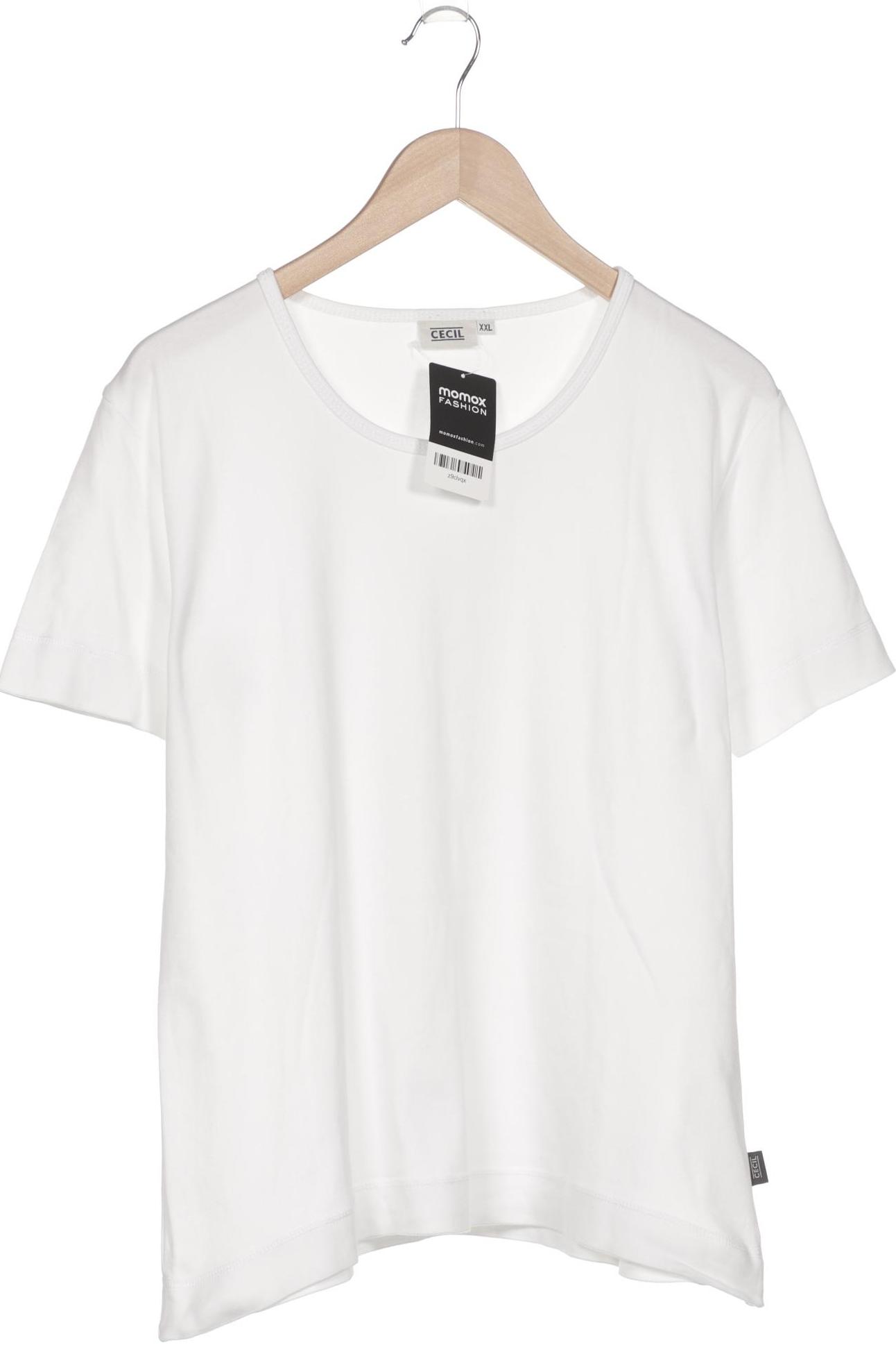 

Cecil Damen T-Shirt, weiß, Gr. 46