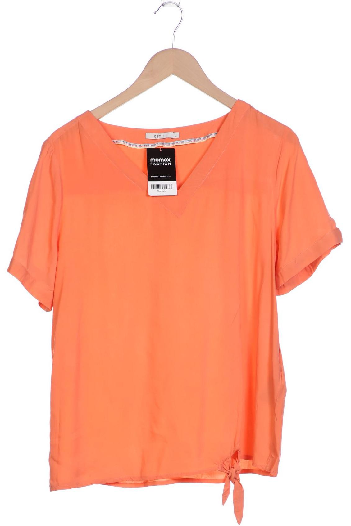 

Cecil Damen T-Shirt, orange, Gr. 42