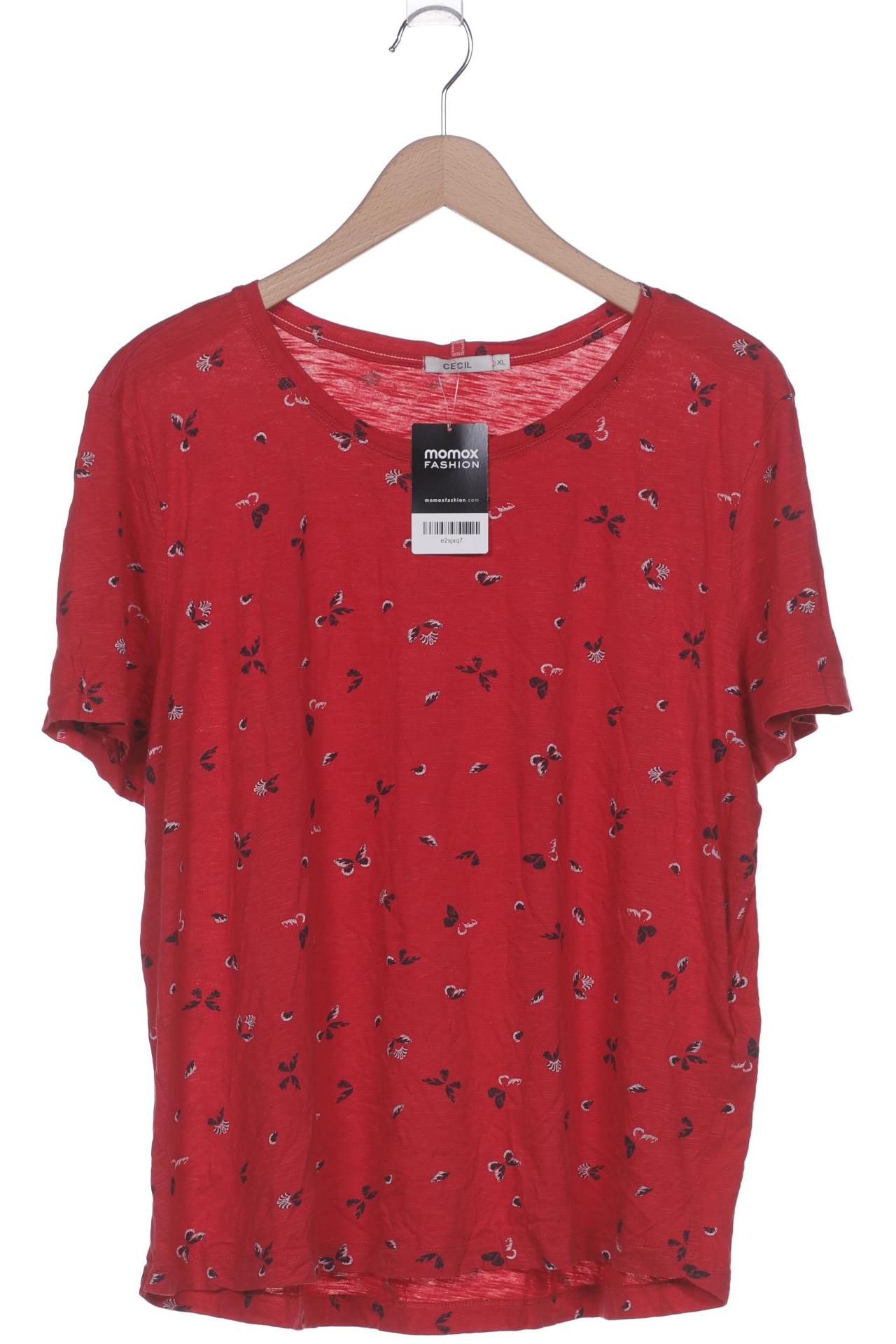 

Cecil Damen T-Shirt, rot, Gr. 44