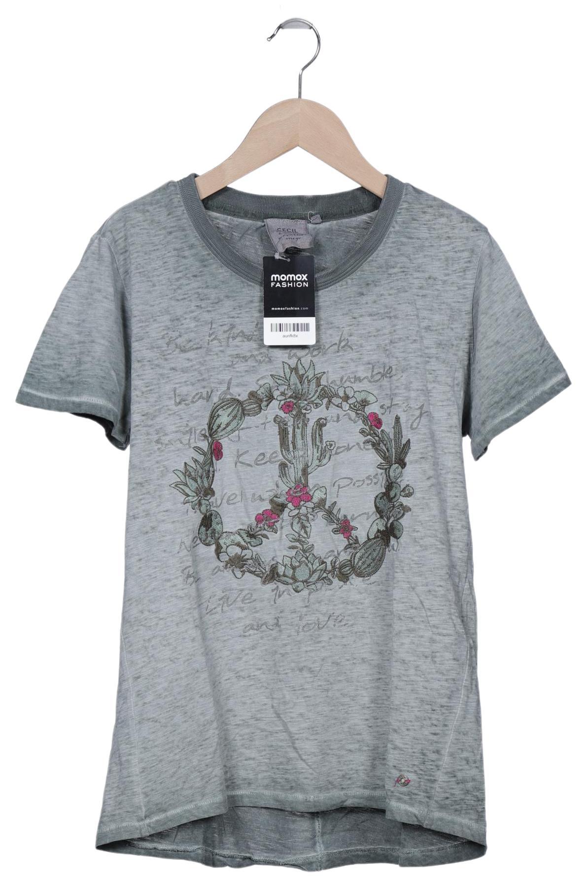 

Cecil Damen T-Shirt, grün, Gr. 36