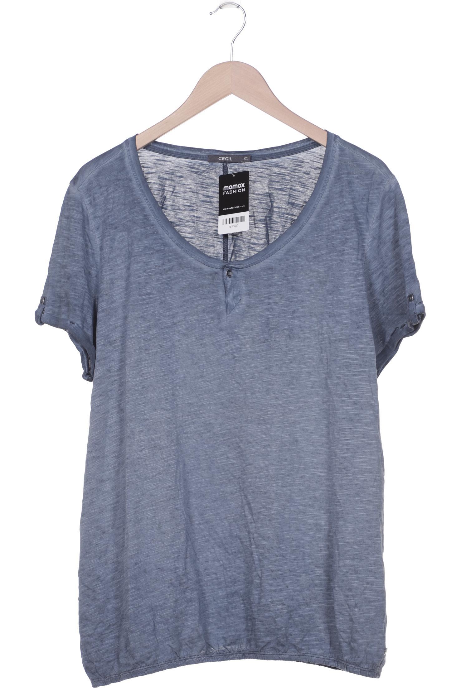 

CECIL Damen T-Shirt, marineblau