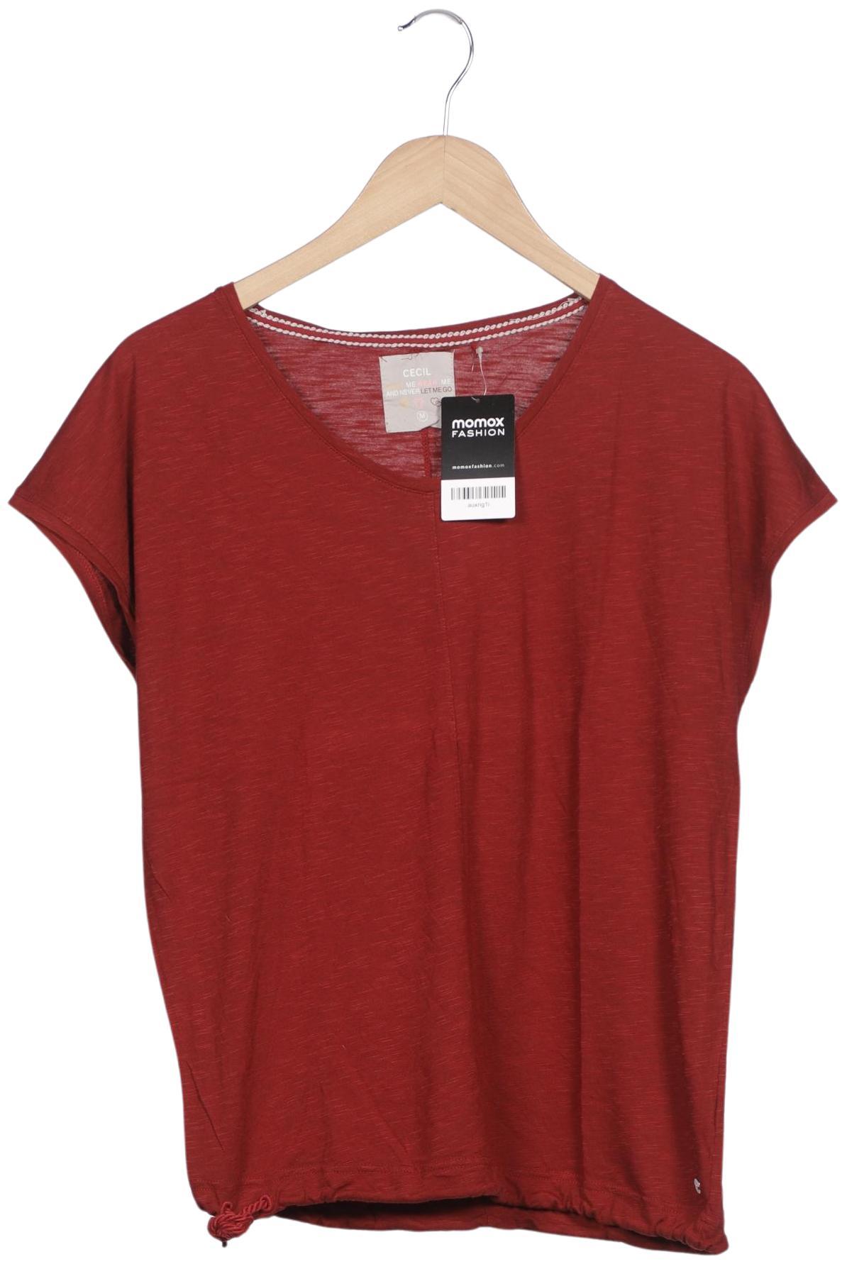 

Cecil Damen T-Shirt, bordeaux, Gr. 38