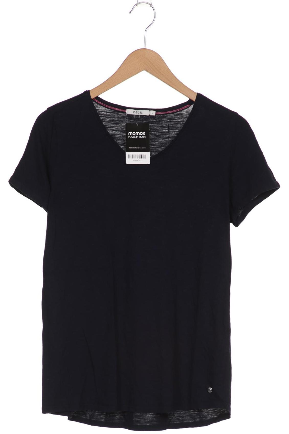 

CECIL Damen T-Shirt, marineblau