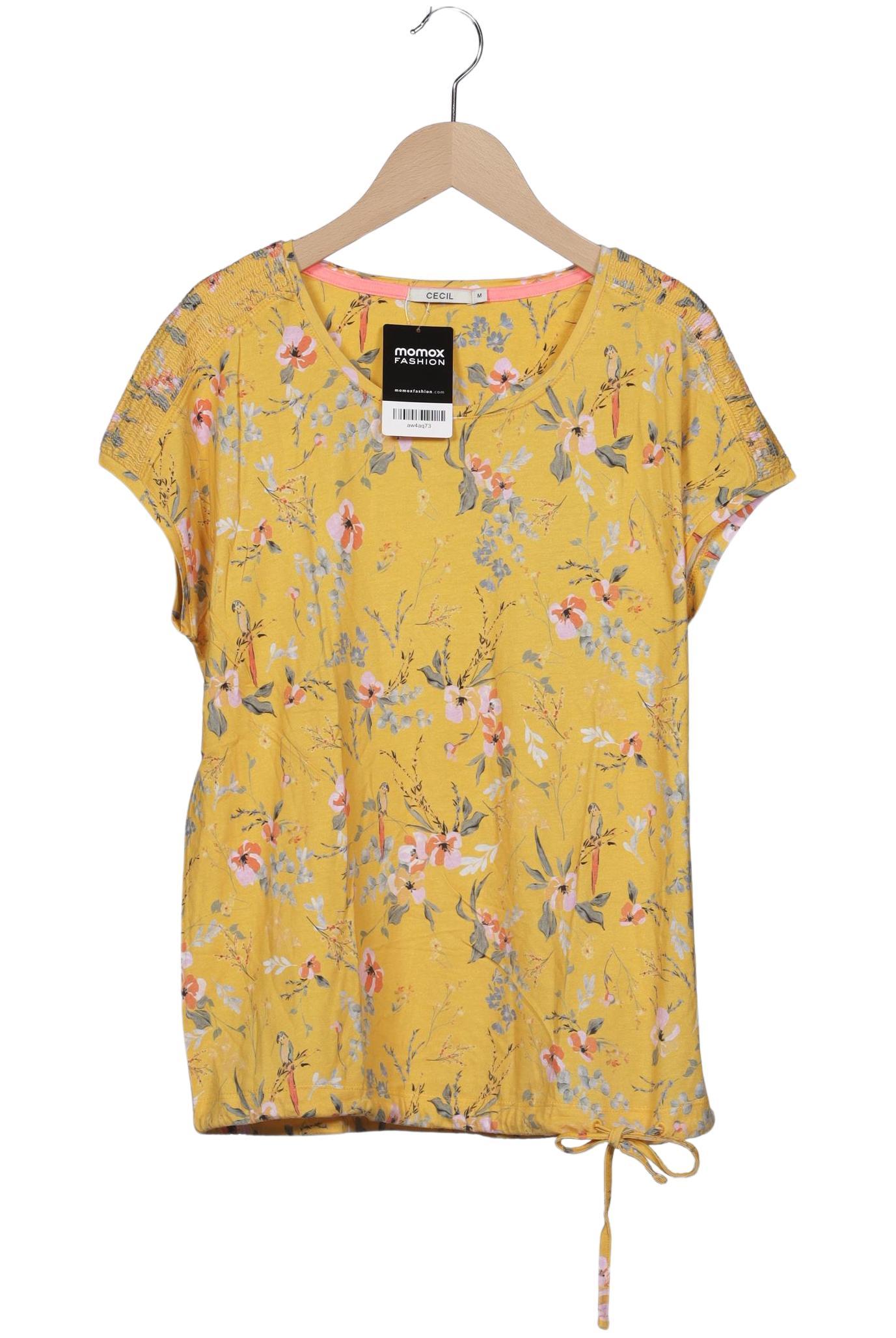 

Cecil Damen T-Shirt, gelb, Gr. 38