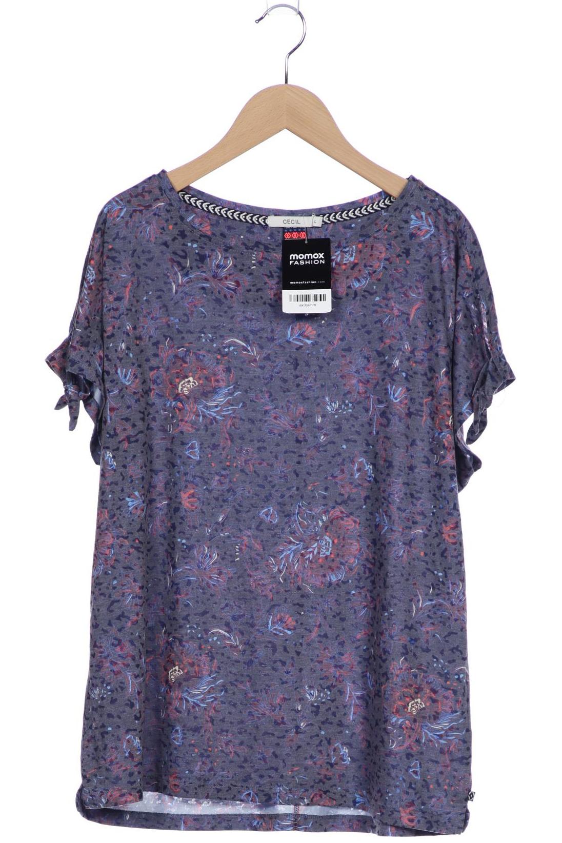 

Cecil Damen T-Shirt, blau, Gr. 42