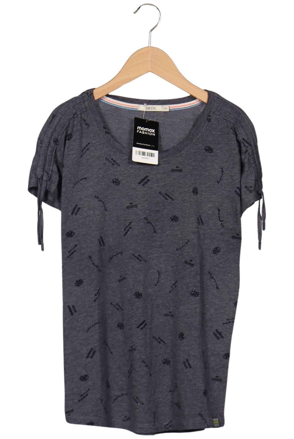 

Cecil Damen T-Shirt, marineblau, Gr. 34