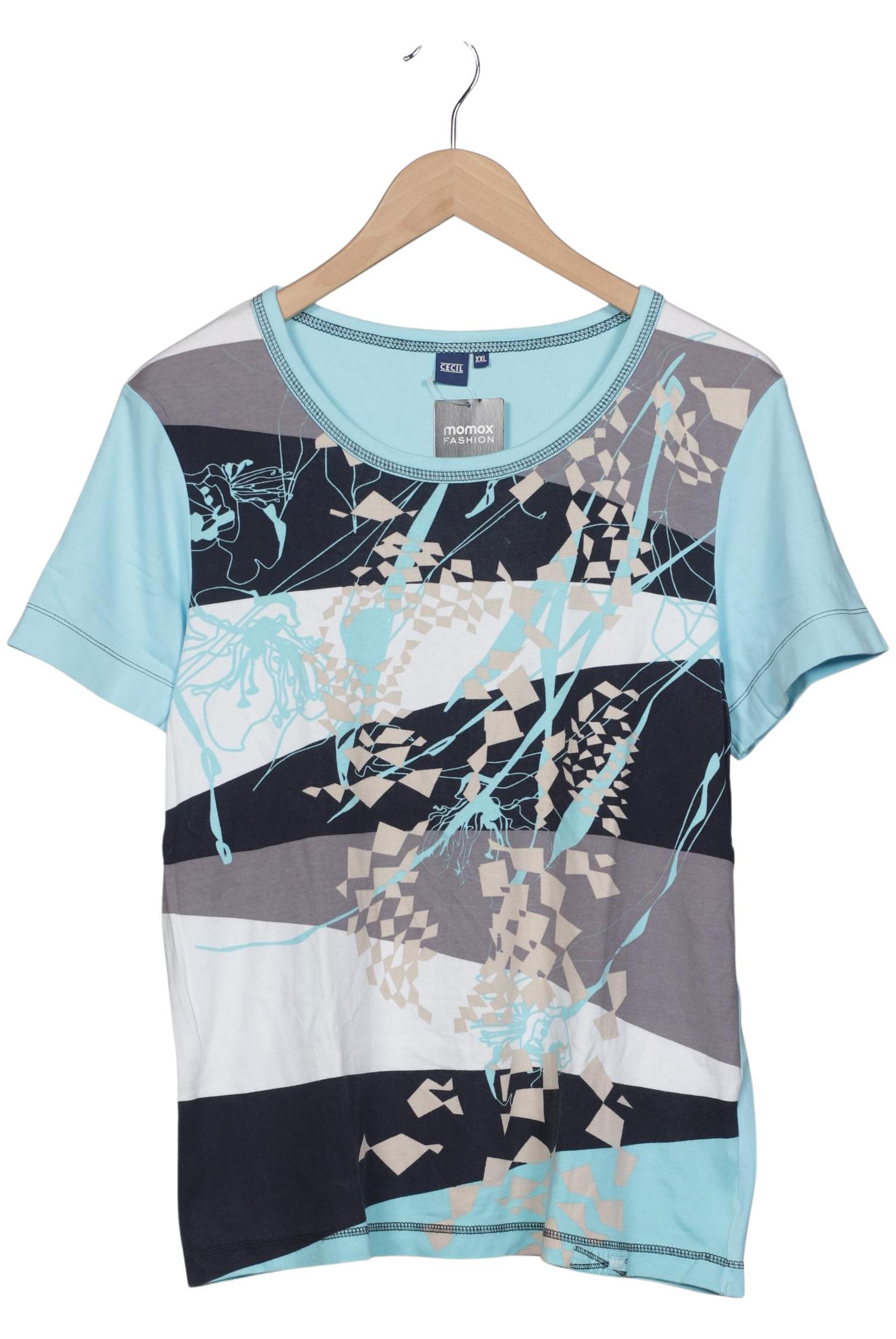 

Cecil Damen T-Shirt, mehrfarbig, Gr. 46