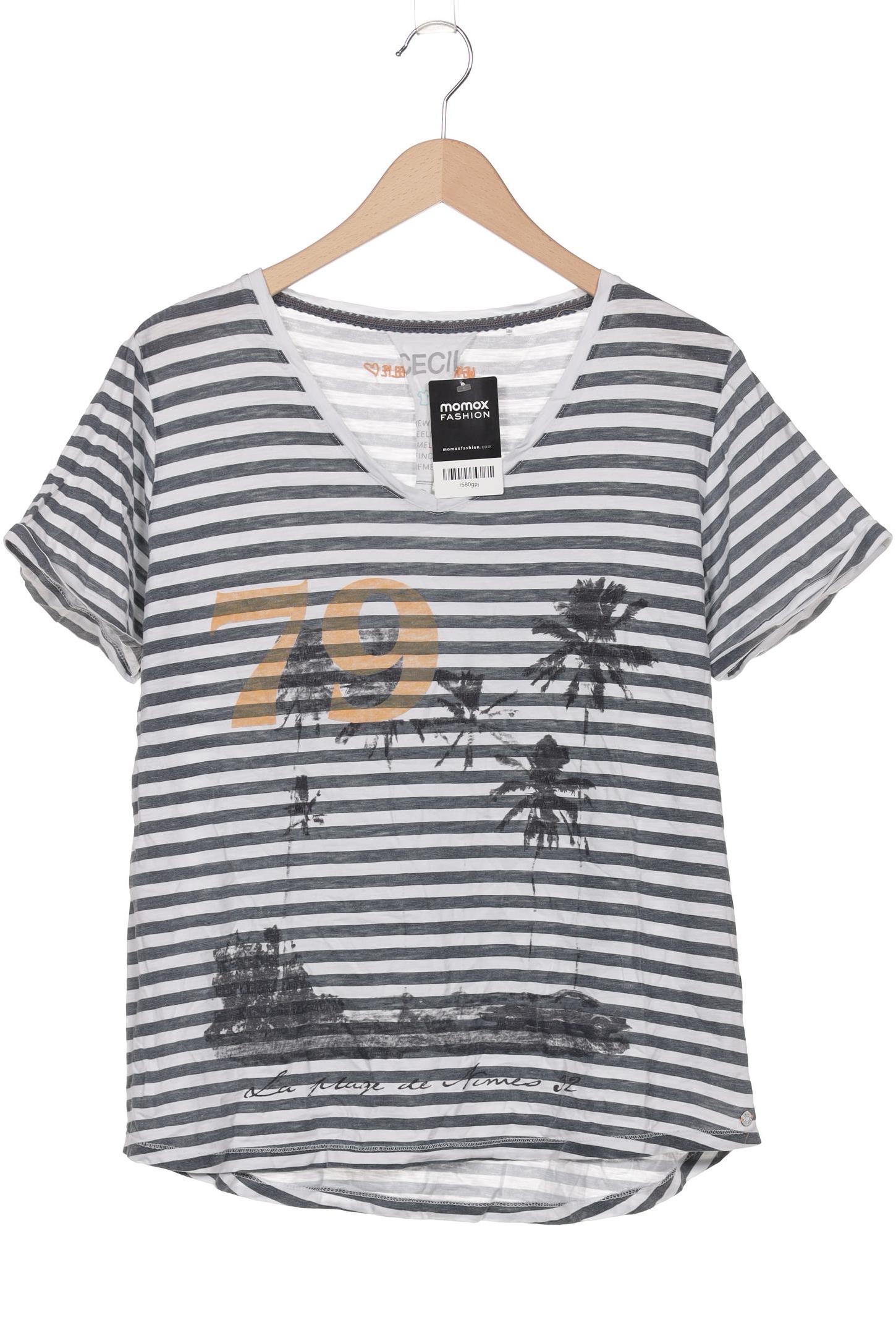 

Cecil Damen T-Shirt, grau, Gr. 46