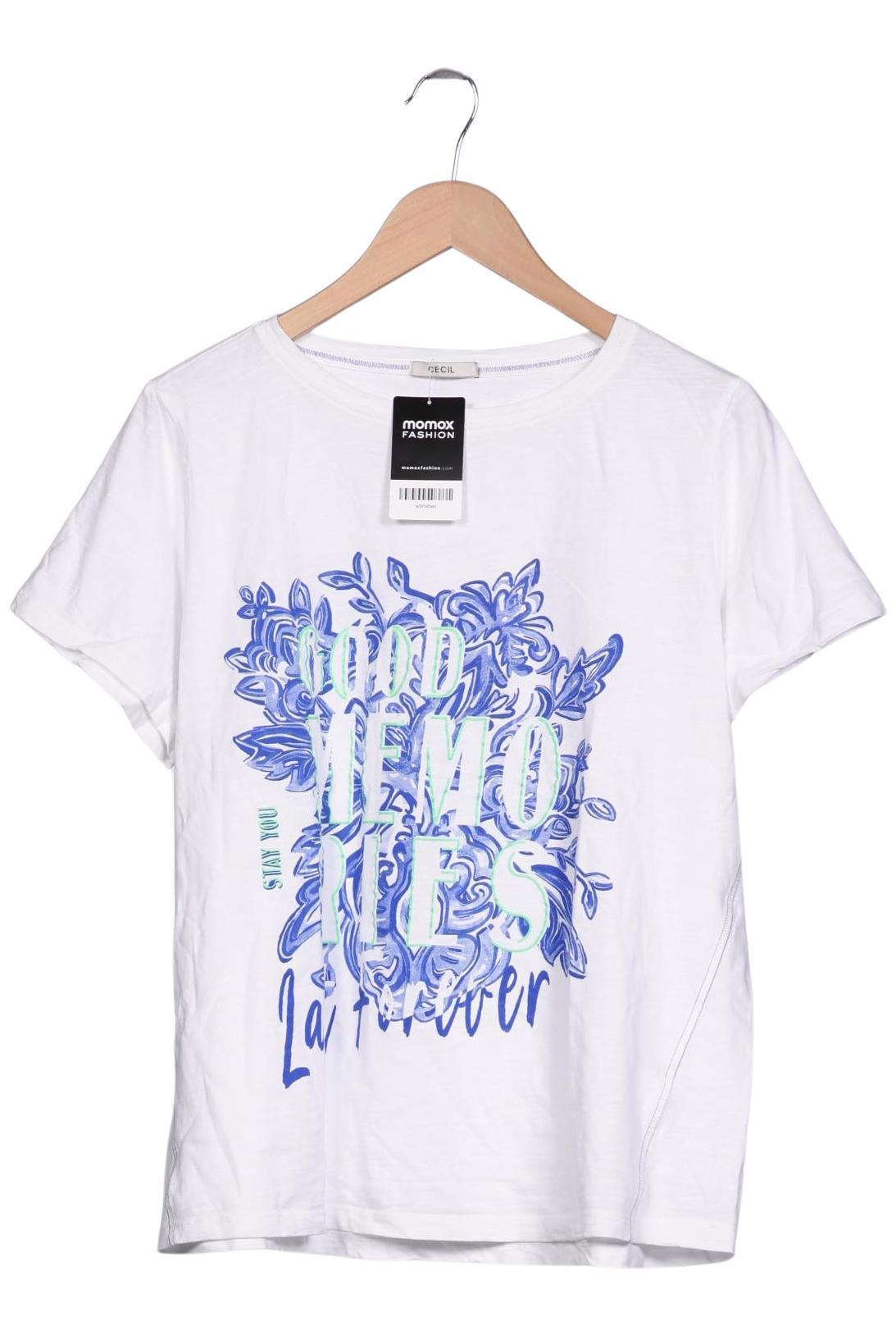 

Cecil Damen T-Shirt, weiß, Gr. 46