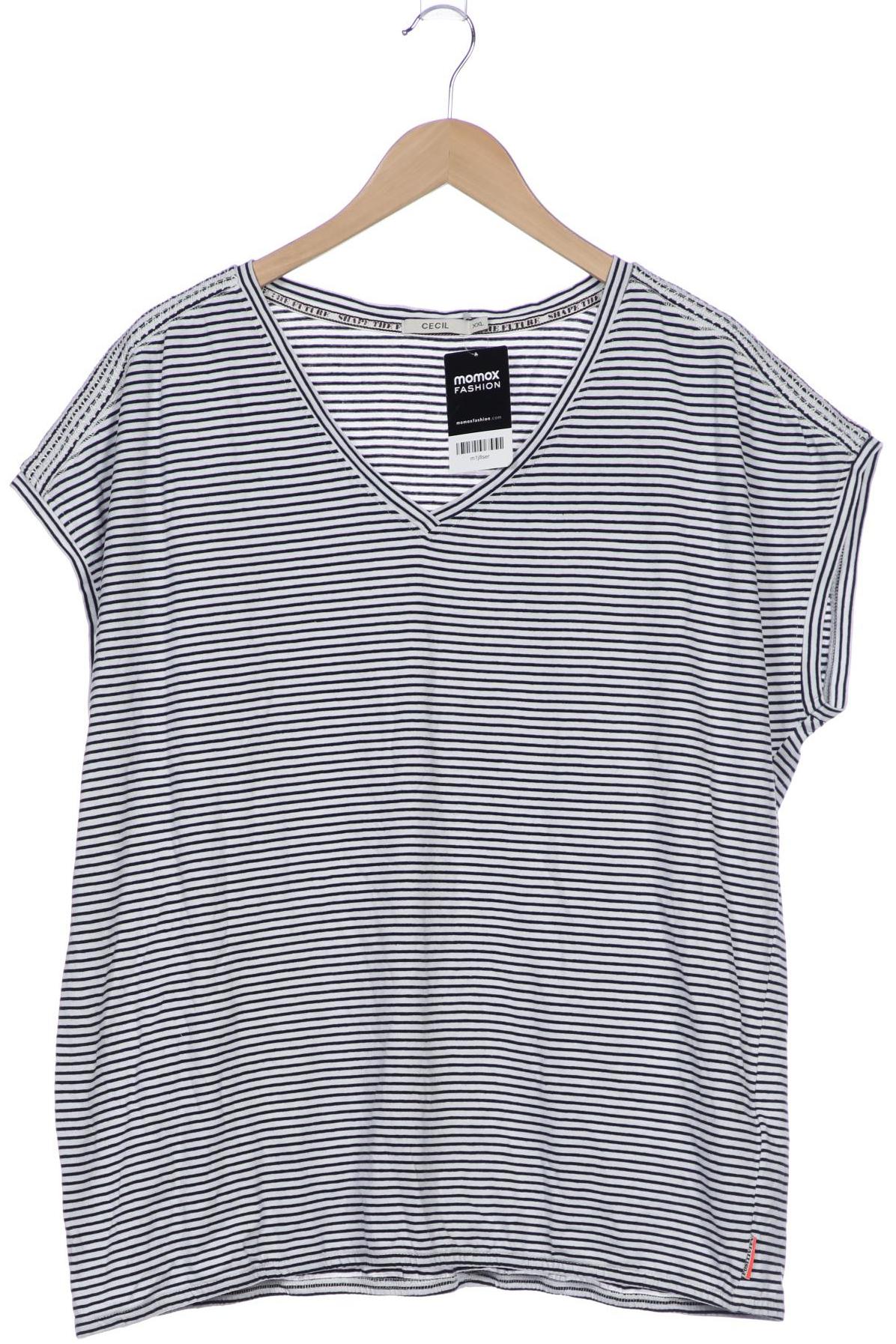 

Cecil Damen T-Shirt, schwarz, Gr. 46