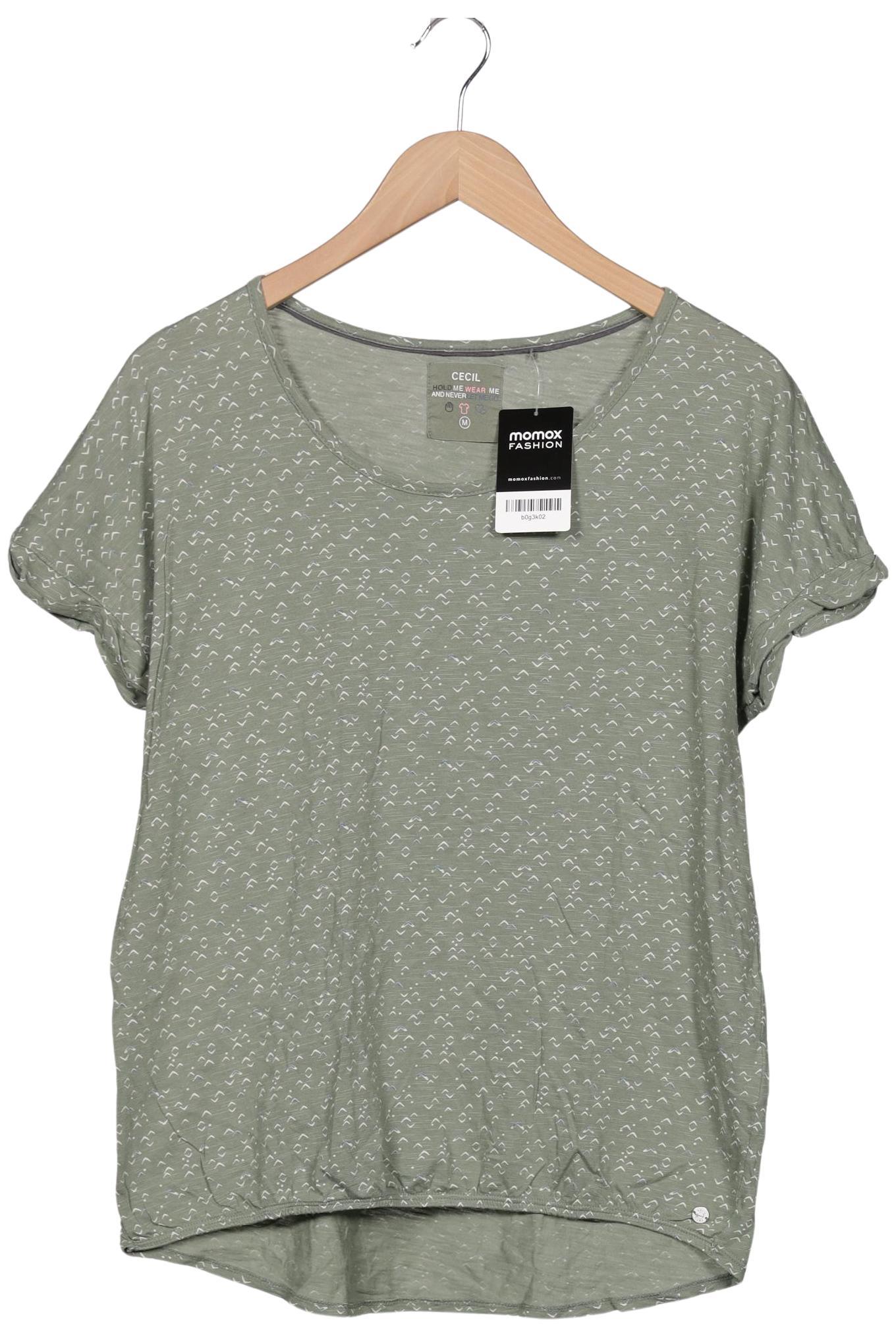 

Cecil Damen T-Shirt, grün, Gr. 38