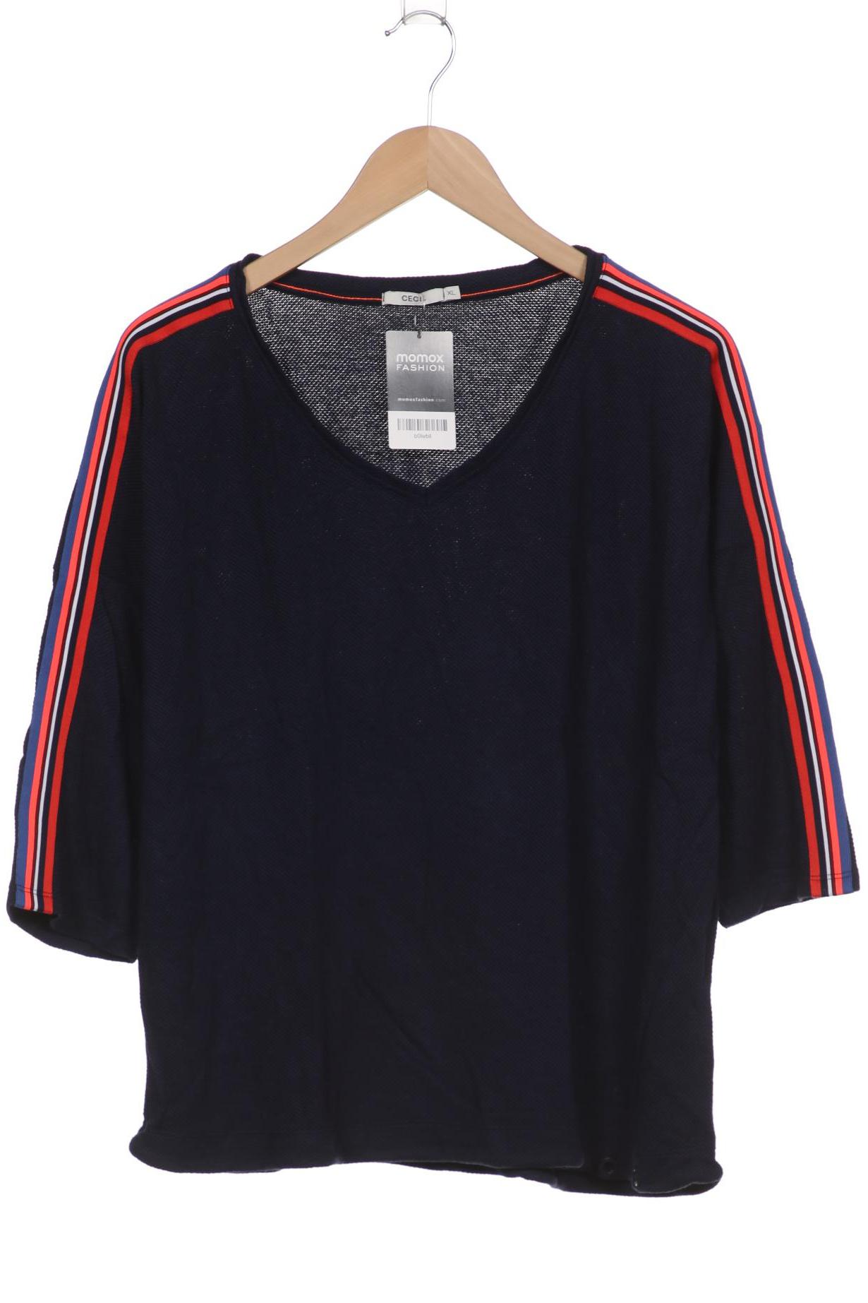 

CECIL Damen T-Shirt, marineblau