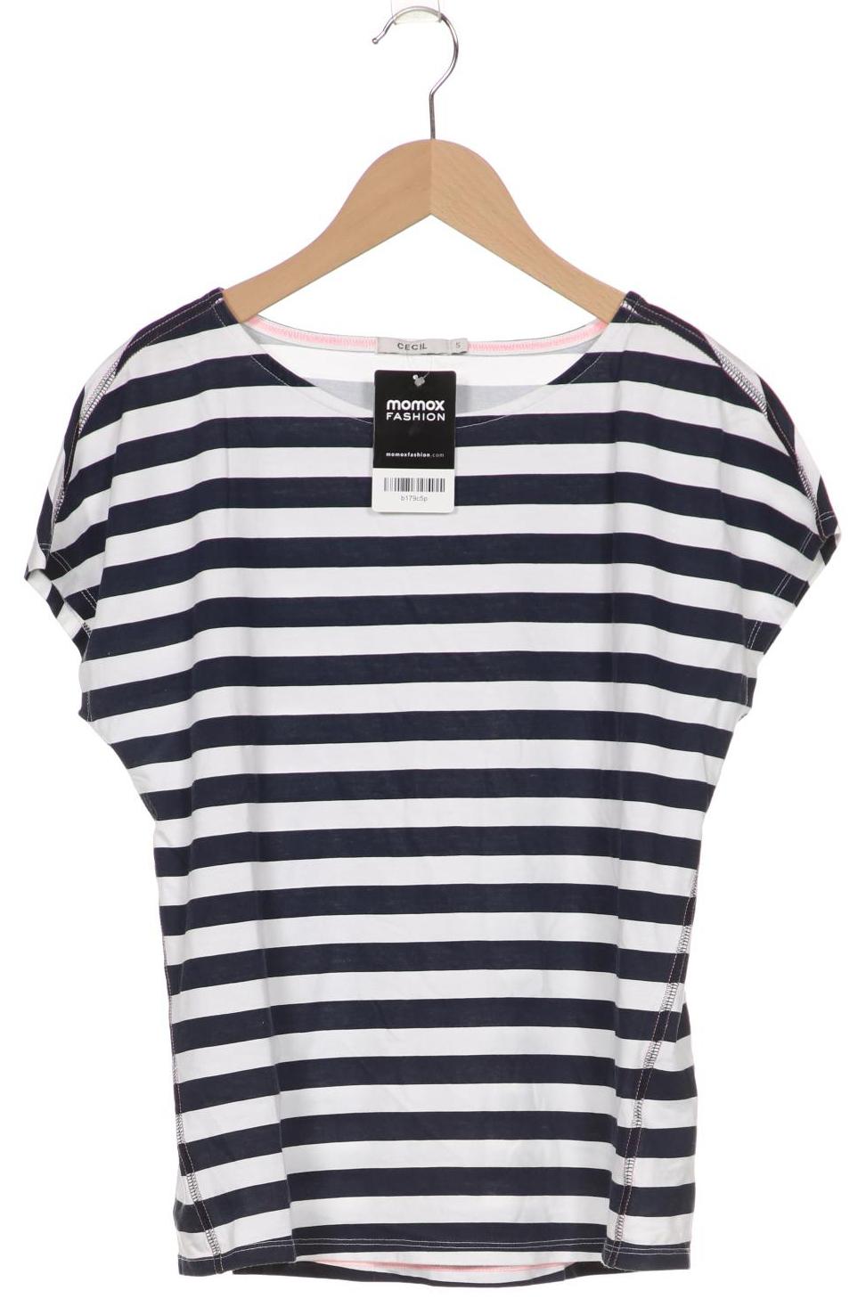 

CECIL Damen T-Shirt, marineblau