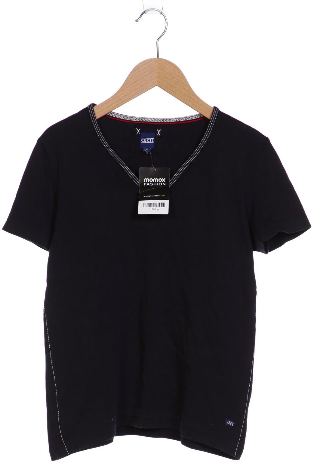 

CECIL Damen T-Shirt, marineblau
