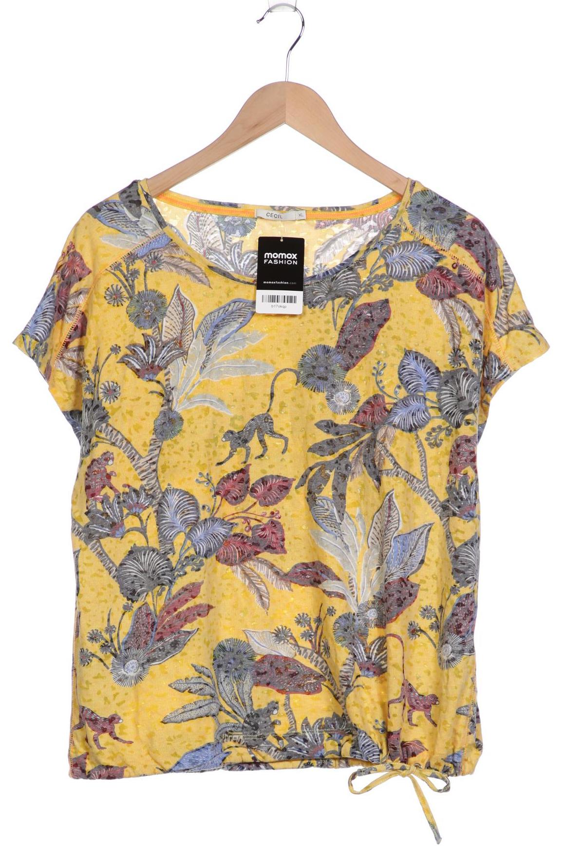 

Cecil Damen T-Shirt, gelb, Gr. 44