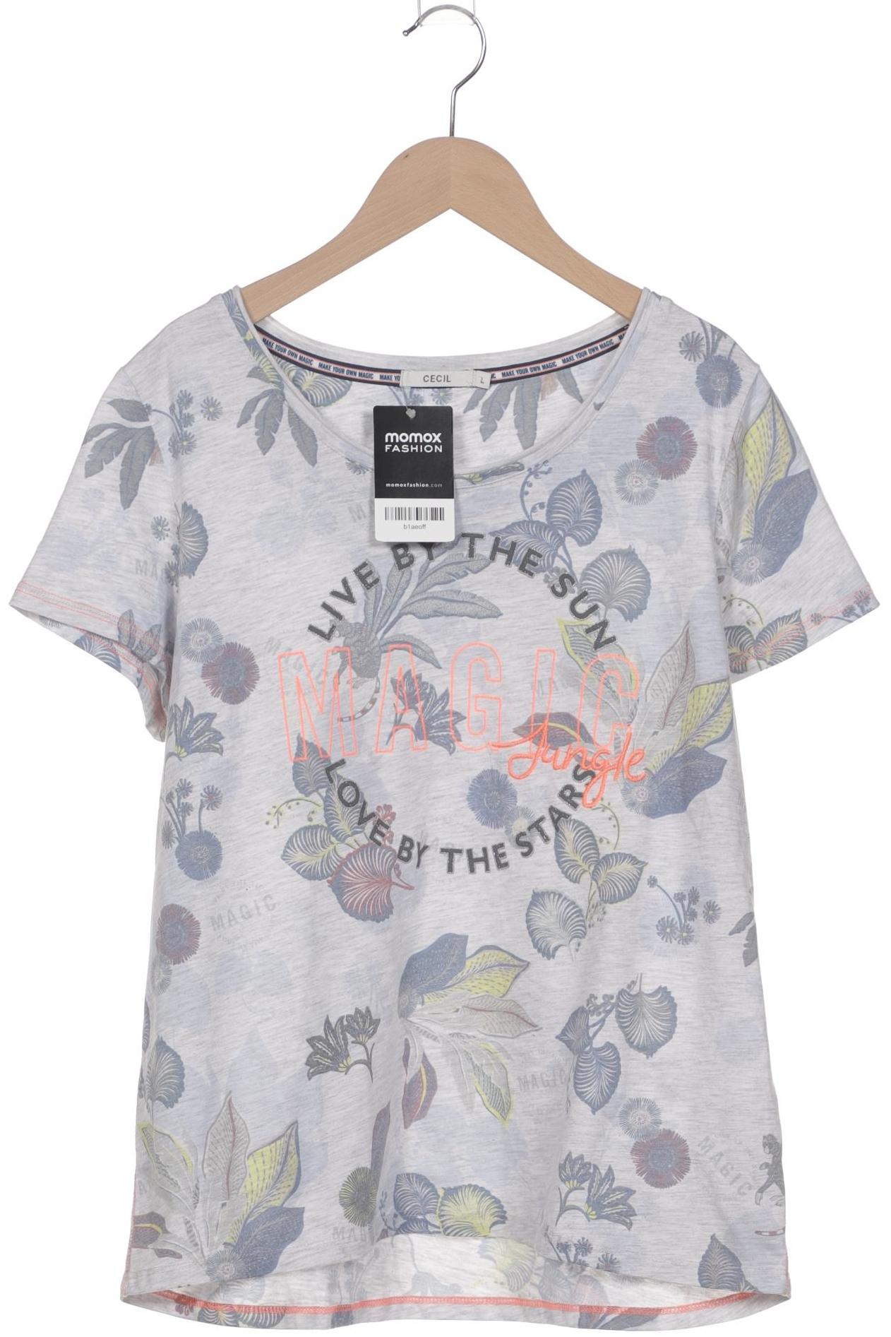 

Cecil Damen T-Shirt, grau, Gr. 42
