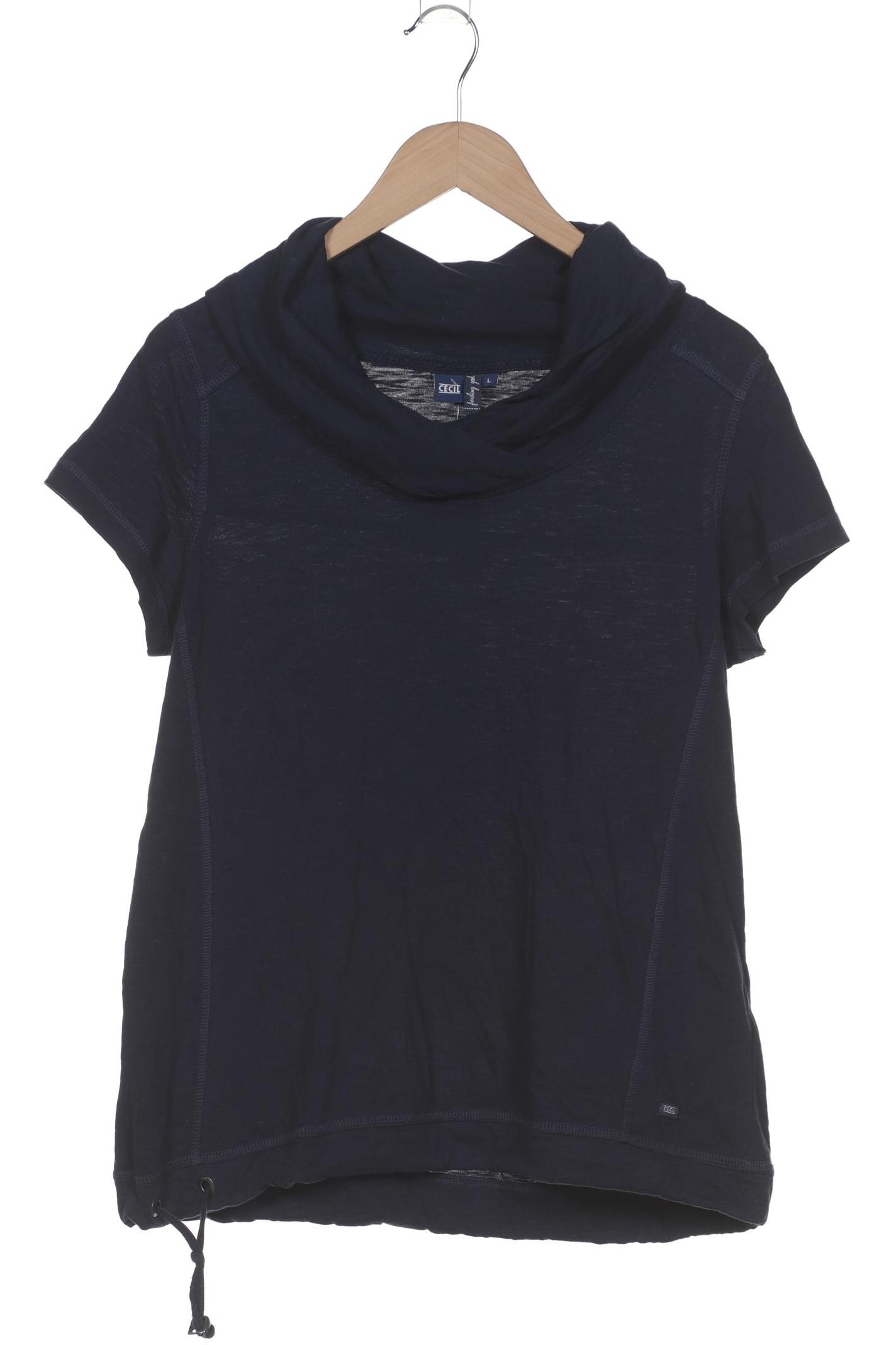 

Cecil Damen T-Shirt, marineblau, Gr. 42
