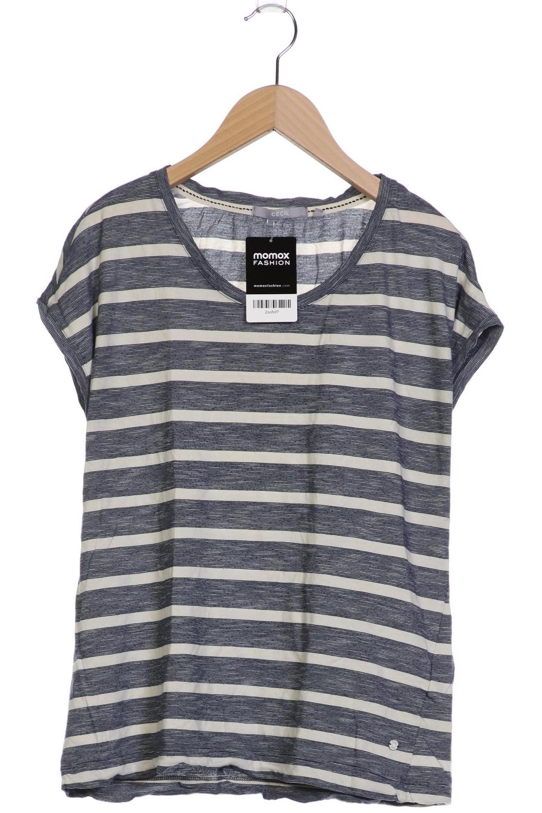 

Cecil Damen T-Shirt, blau, Gr. 36