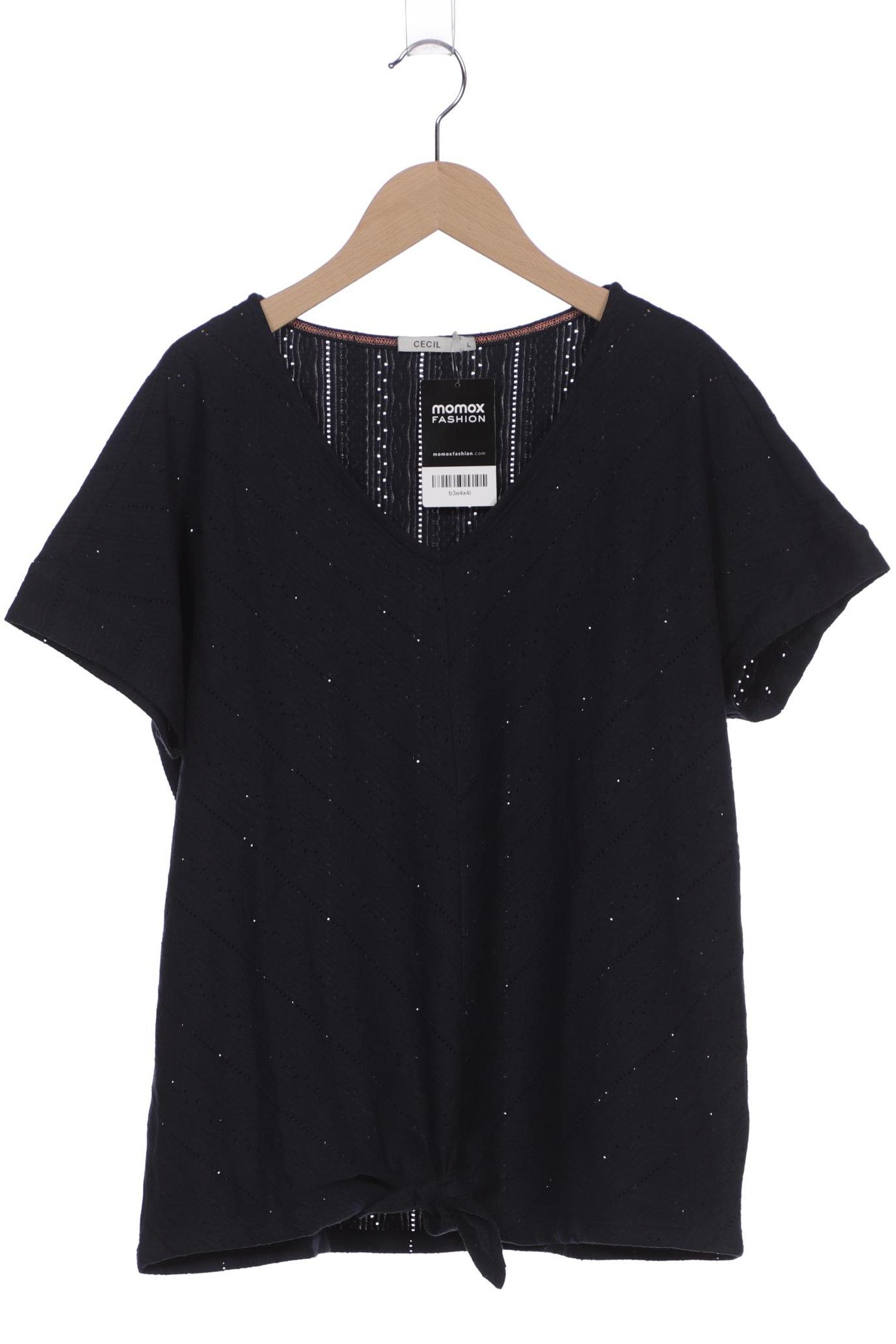 

Cecil Damen T-Shirt, marineblau, Gr. 42