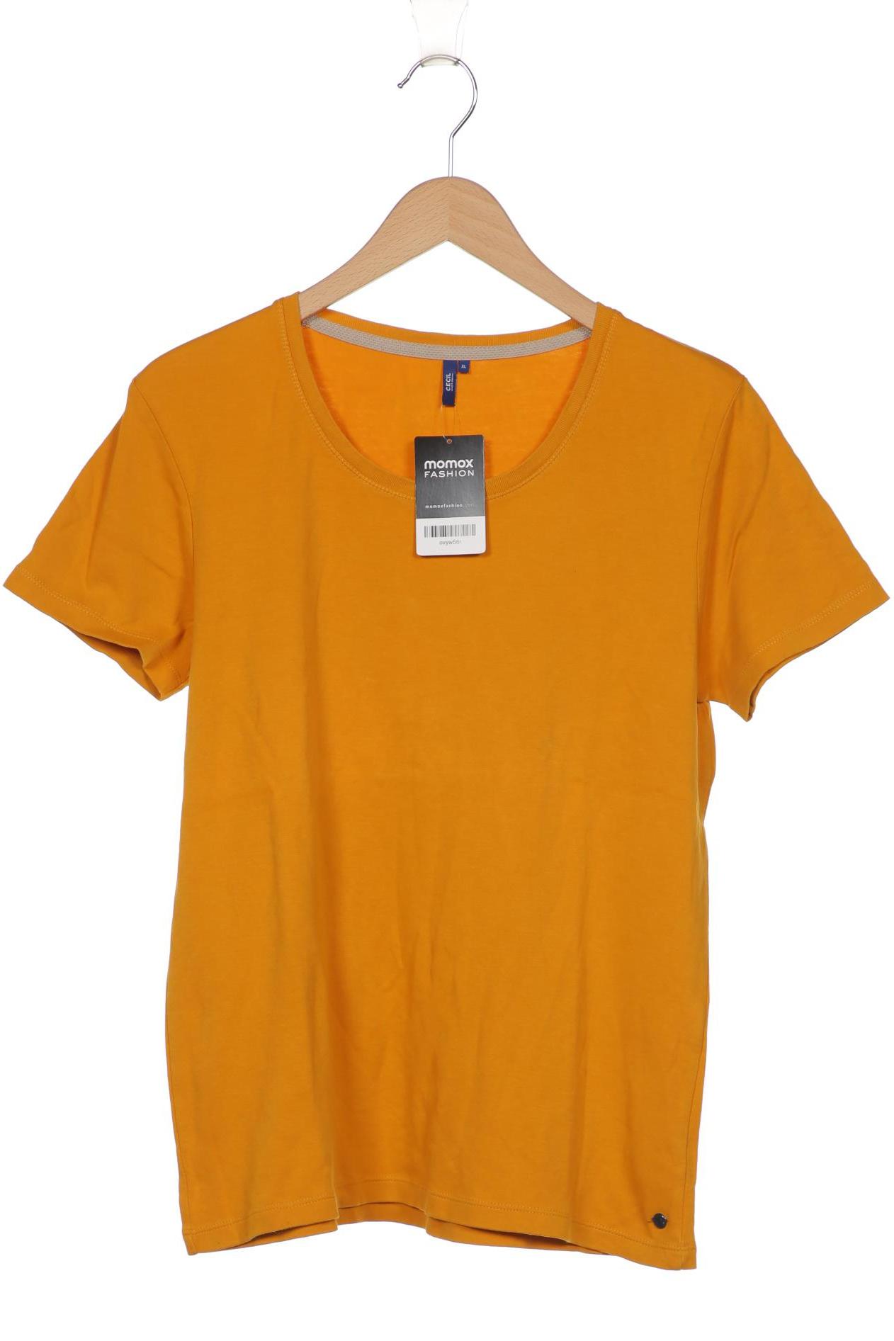 

CECIL Damen T-Shirt, gelb