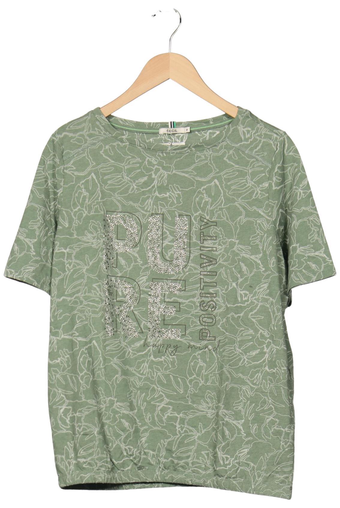 

Cecil Damen T-Shirt, grün, Gr. 38