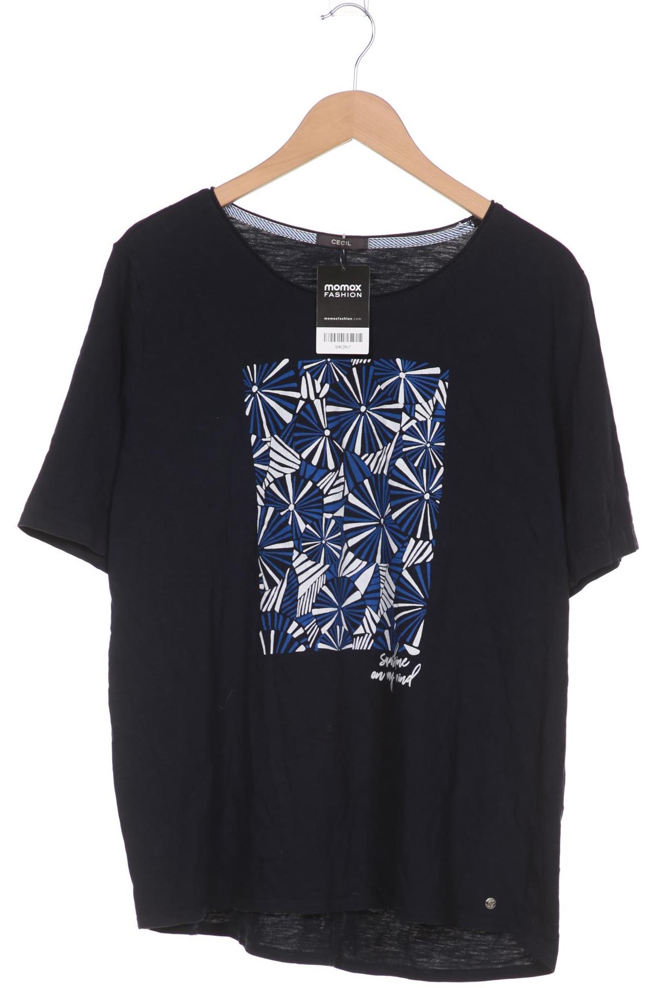 

CECIL Damen T-Shirt, marineblau