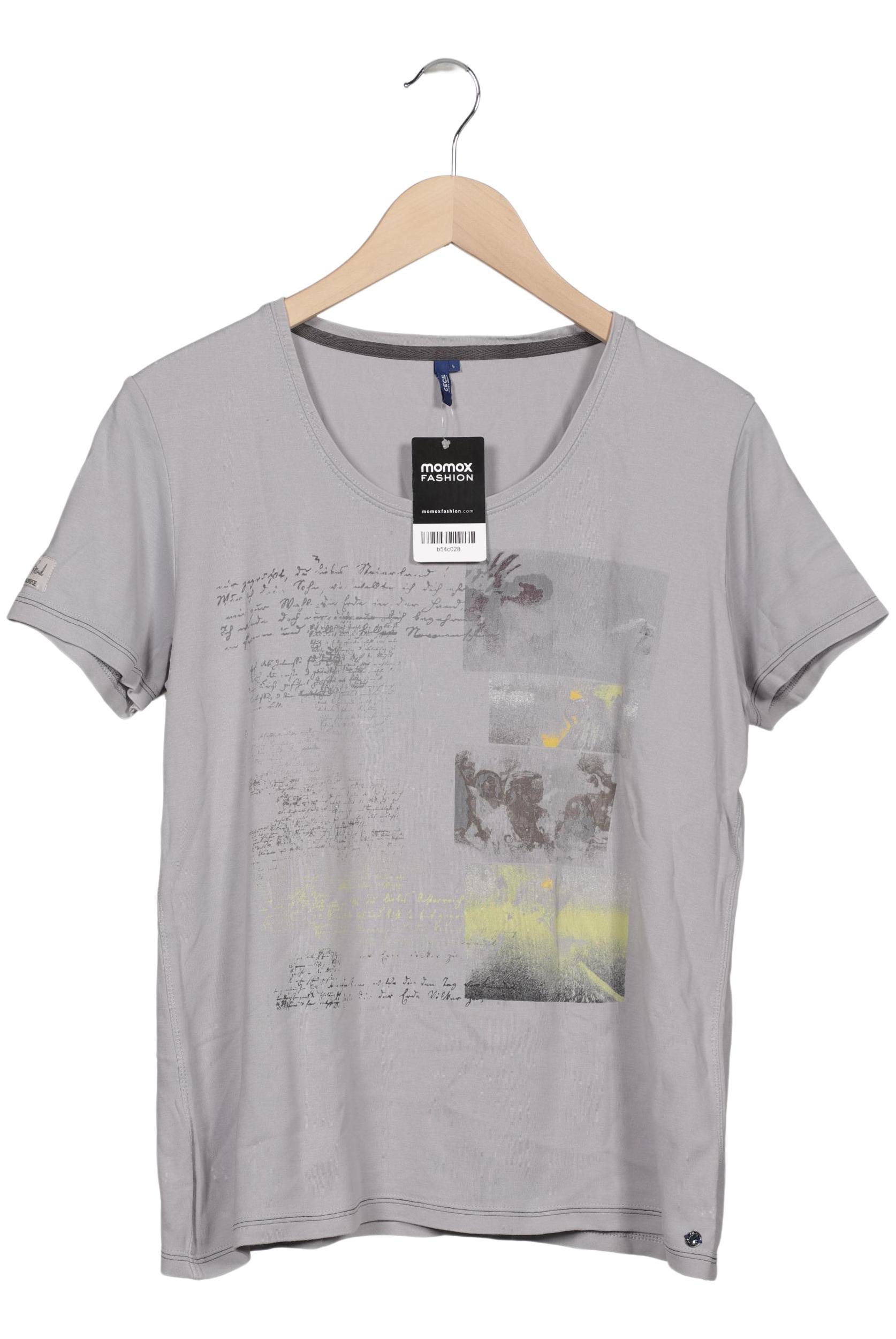 

Cecil Damen T-Shirt, grau, Gr. 42