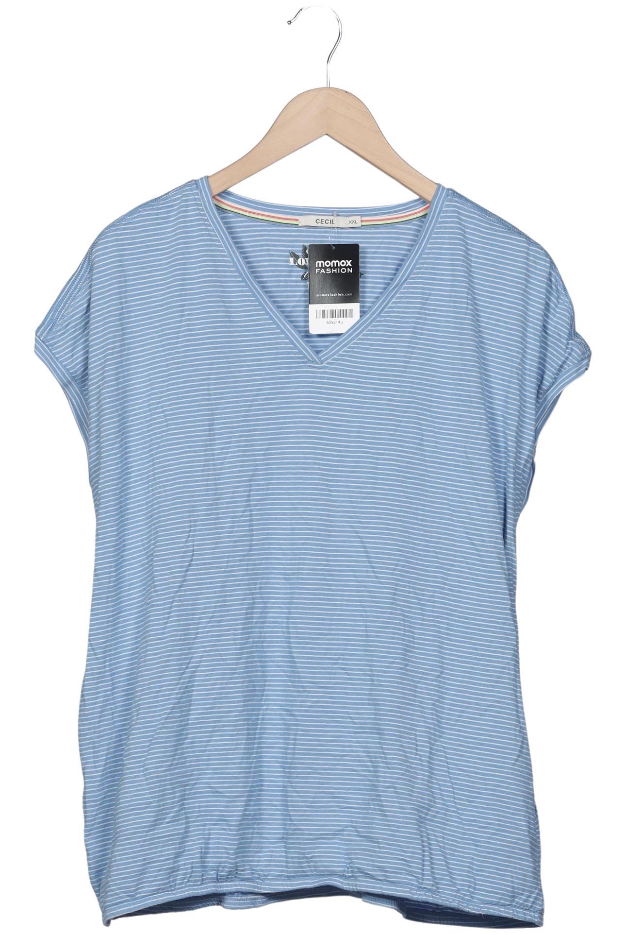 

Cecil Damen T-Shirt, hellblau, Gr. 46