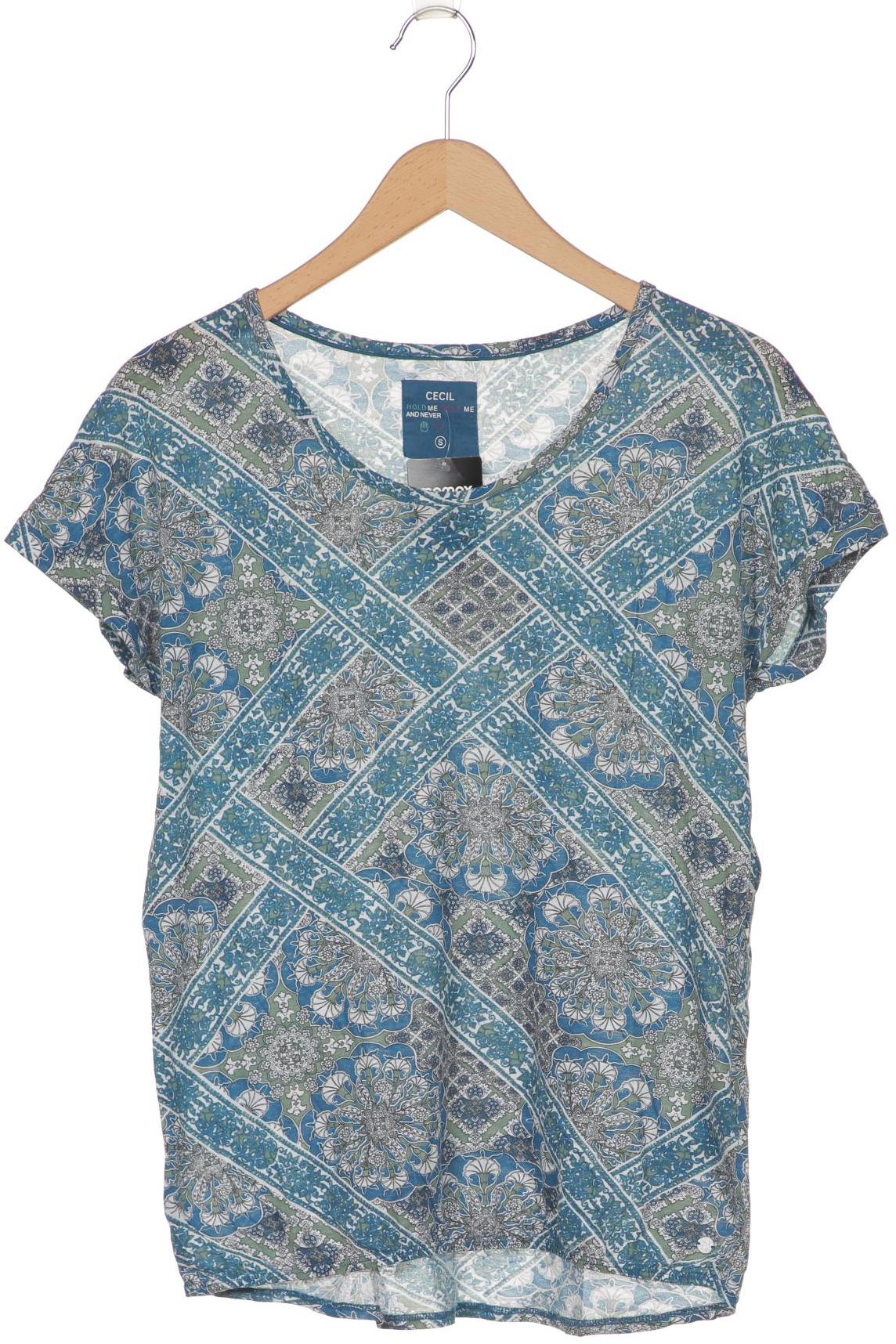 

CECIL Damen T-Shirt, blau