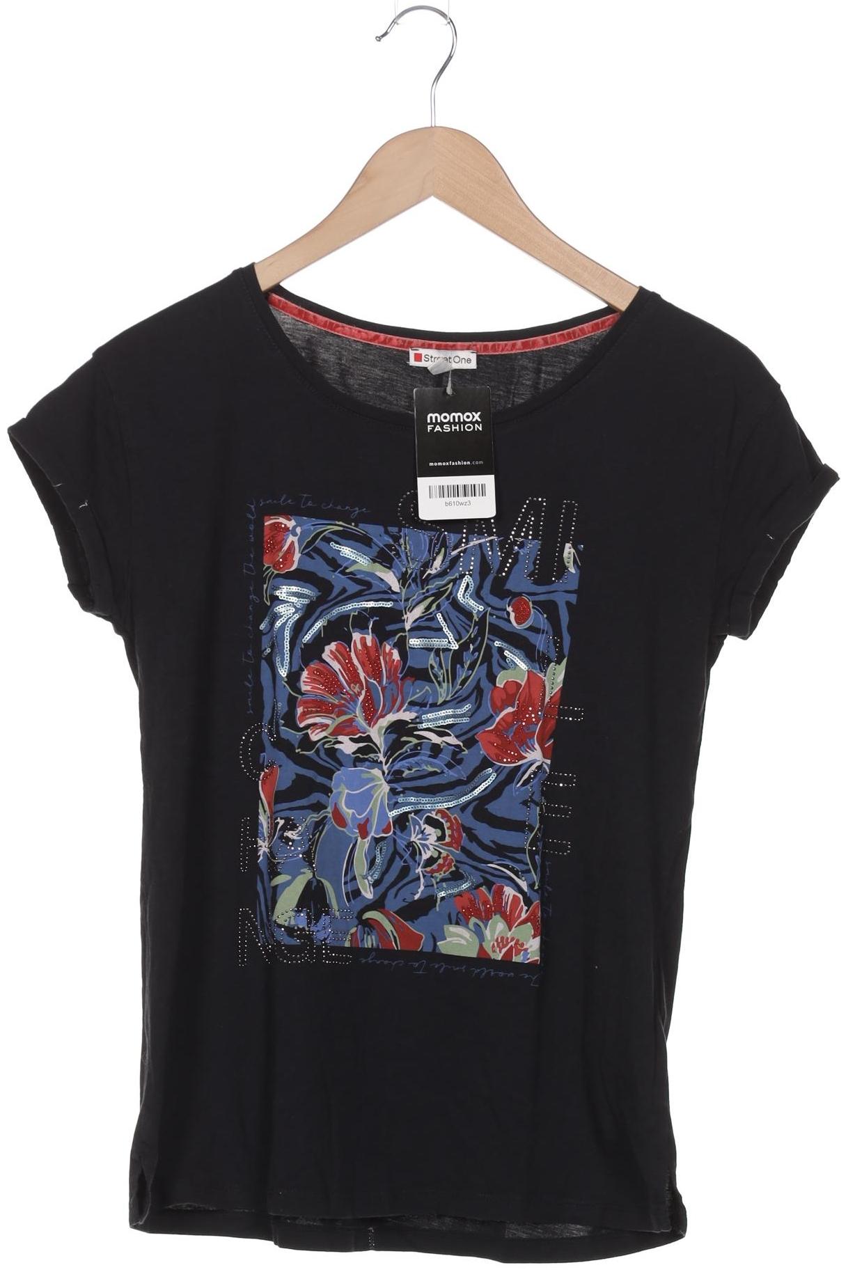 

Cecil Damen T-Shirt, schwarz, Gr. 36