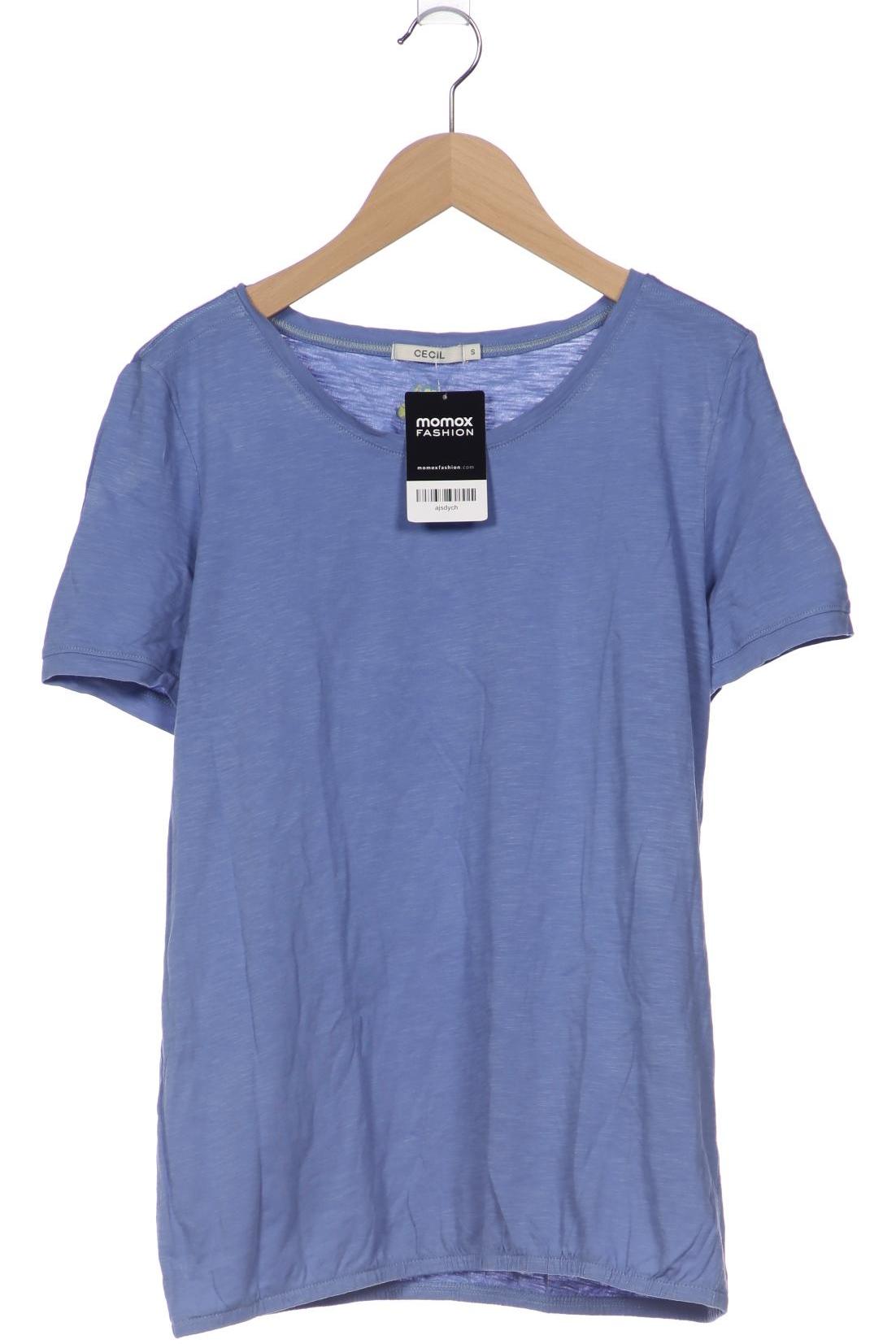 

Cecil Damen T-Shirt, blau, Gr. 36