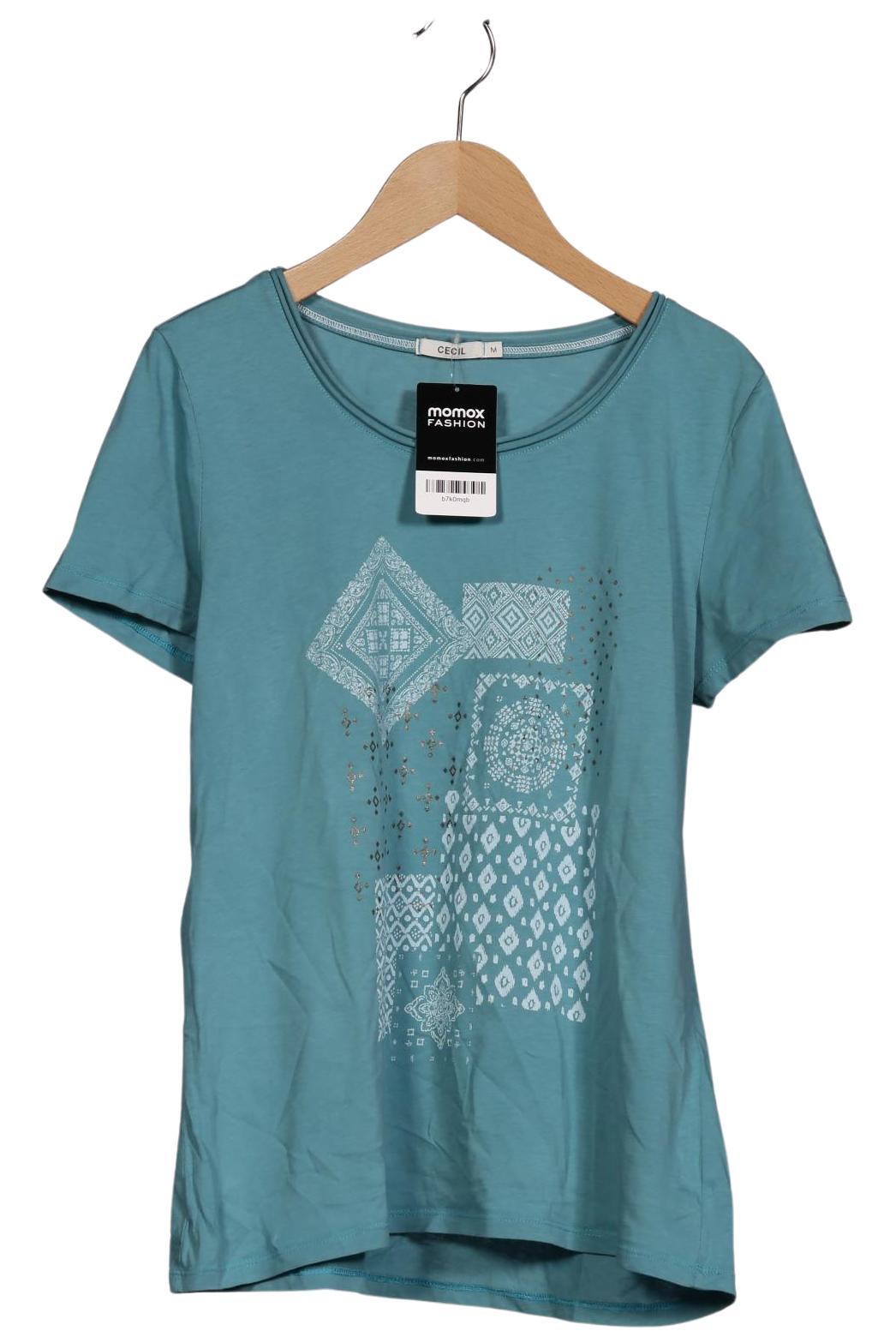 

Cecil Damen T-Shirt, türkis, Gr. 38