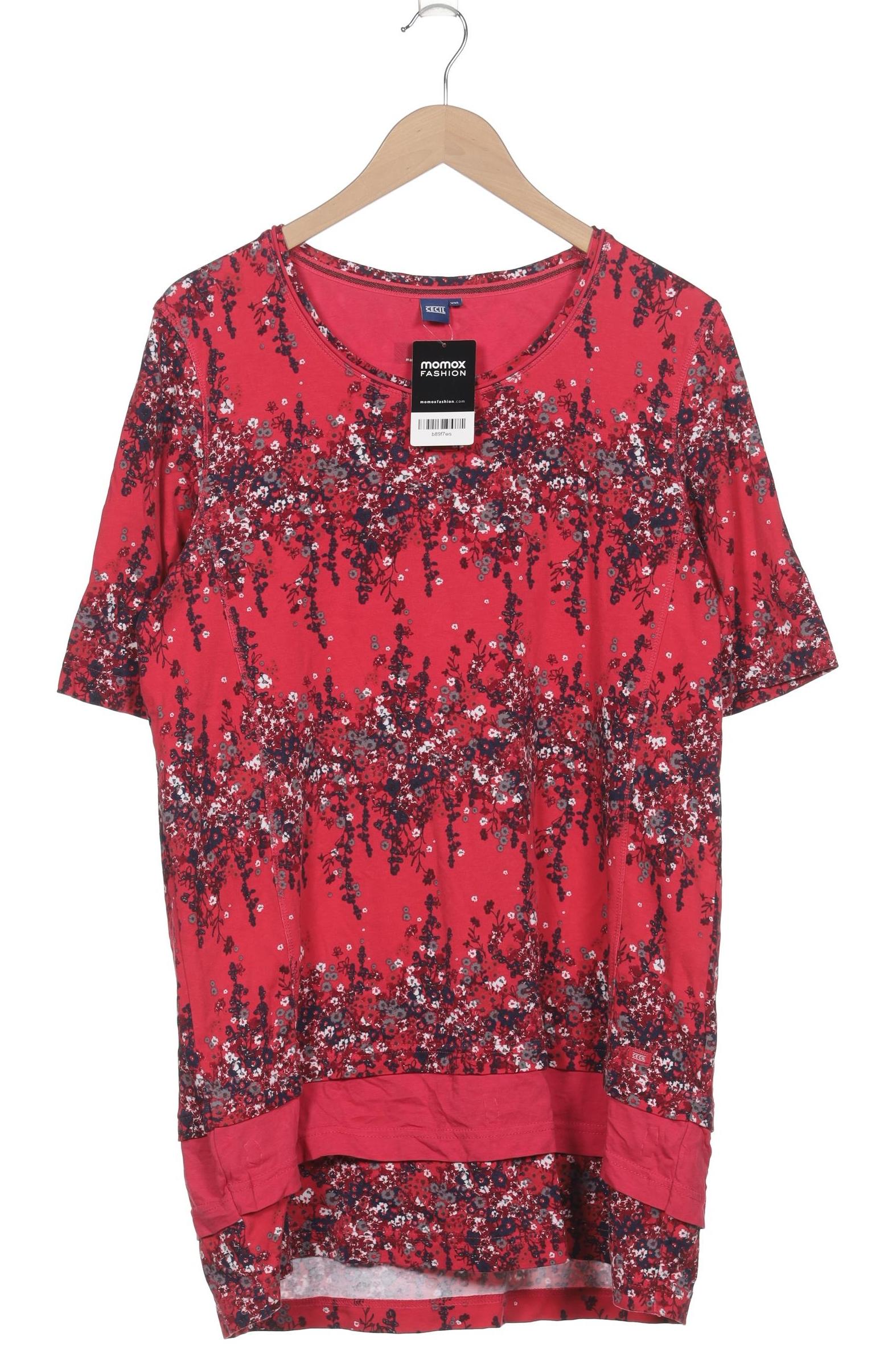 

Cecil Damen T-Shirt, rot, Gr. 46